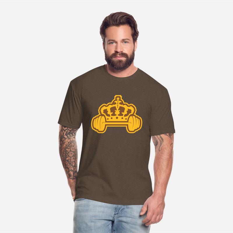 Logo design crown dumbbell