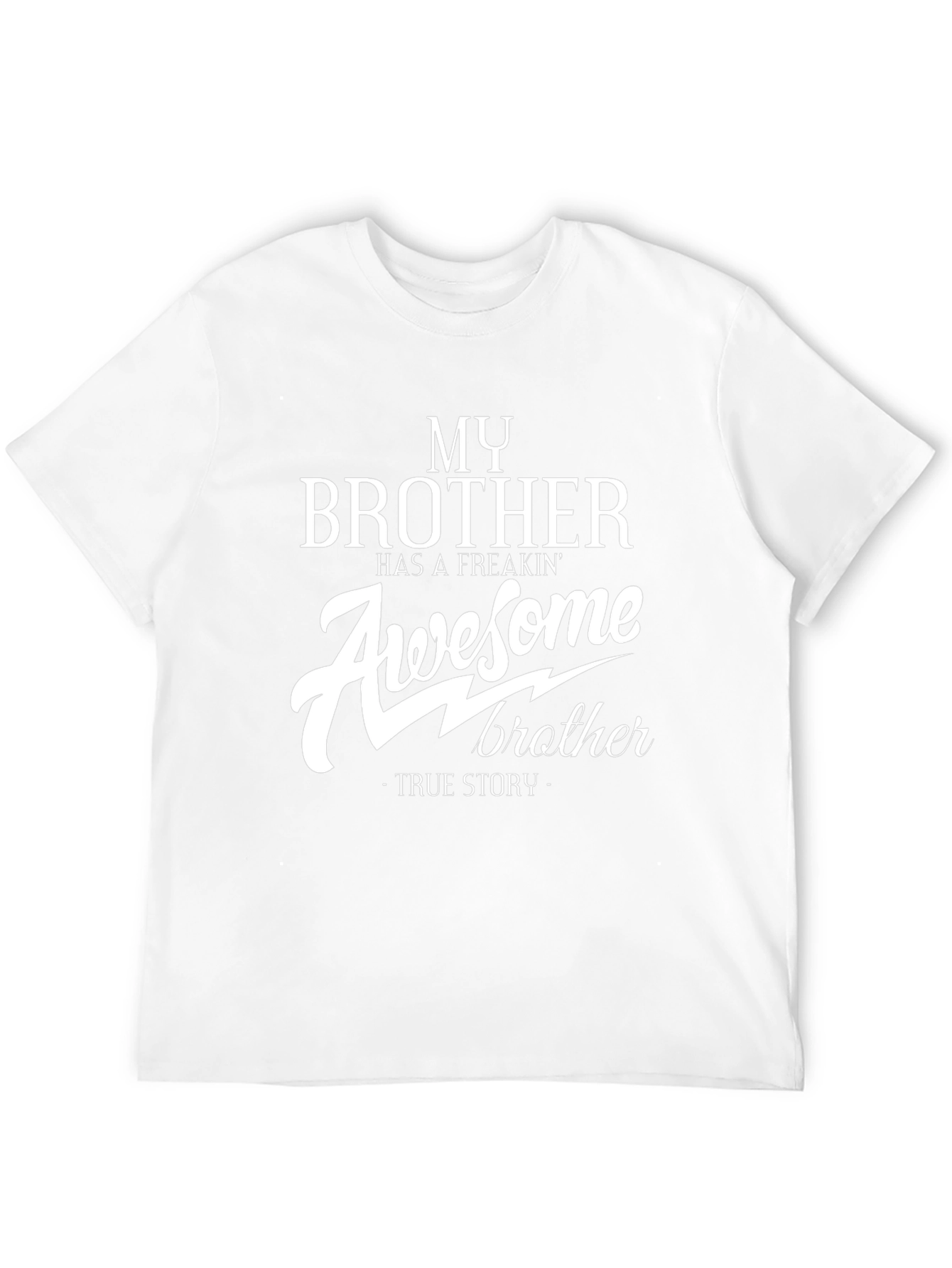 Awesome Brother T-Shirt - Funny Slogan Tee