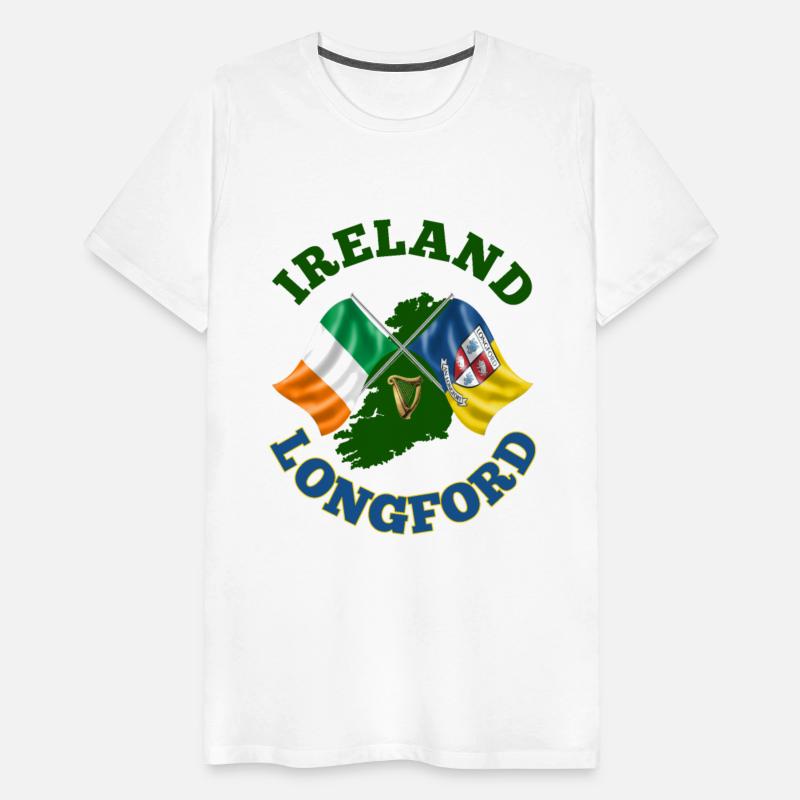 Longford Ireland Irish Flag and County Flag