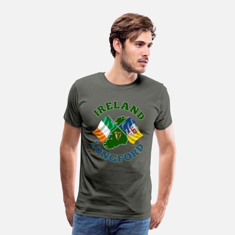 Longford Ireland Irish Flag and County Flag