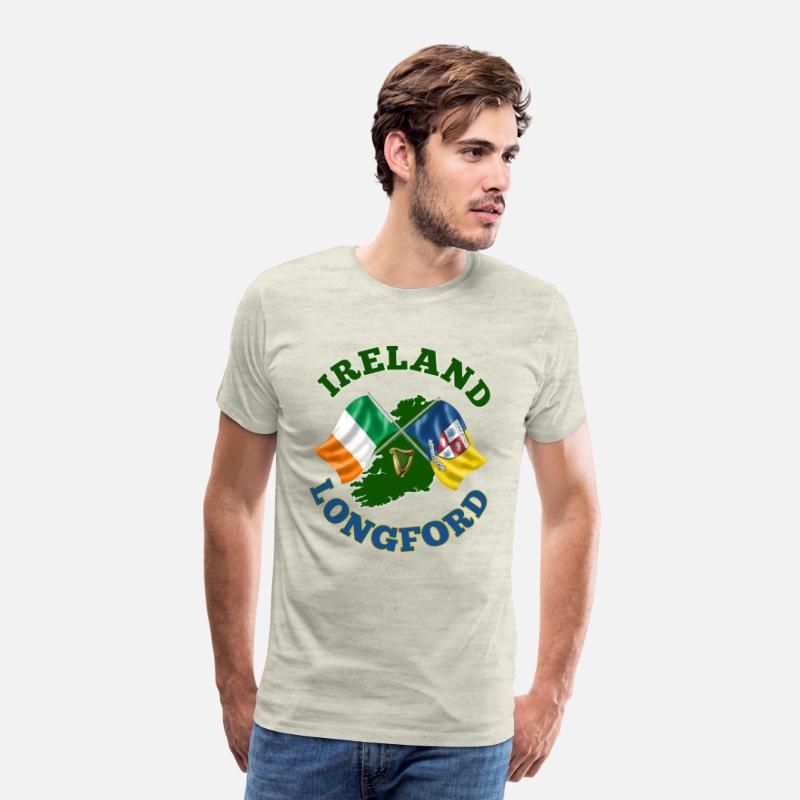 Longford Ireland Irish Flag and County Flag