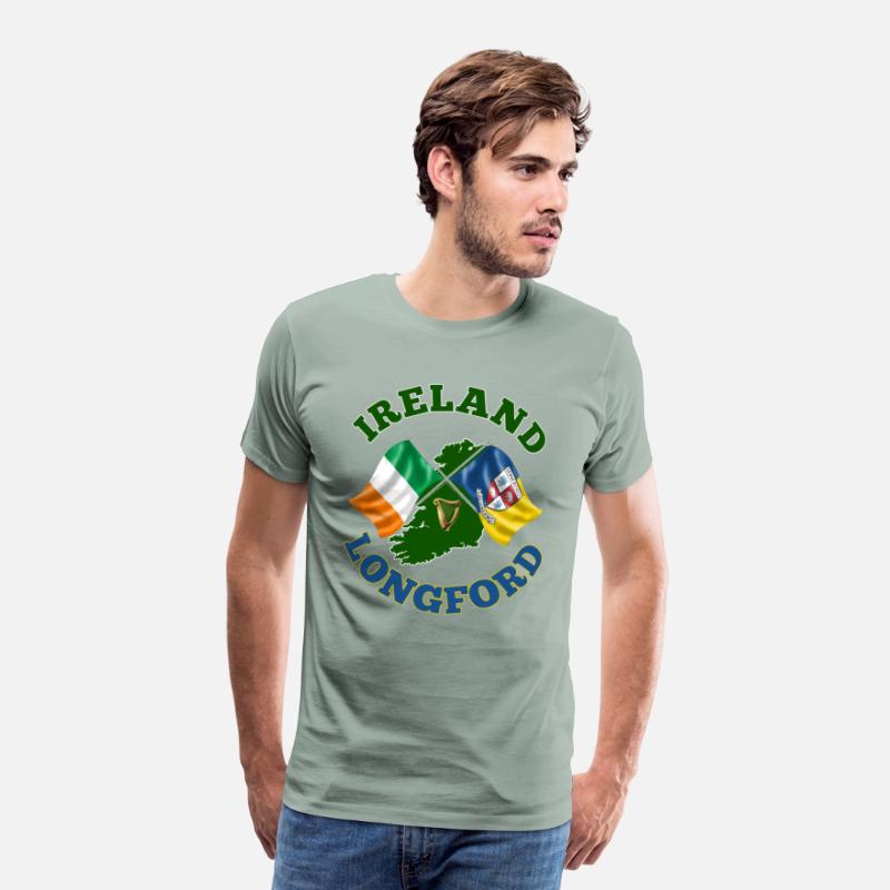 Longford Ireland Irish Flag and County Flag