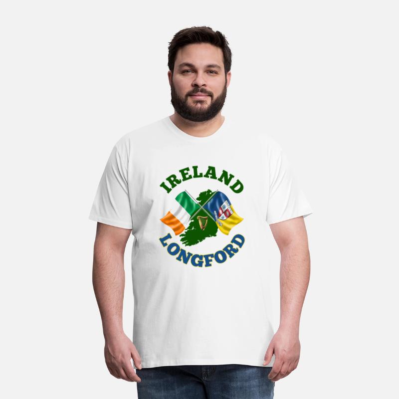 Longford Ireland Irish Flag and County Flag