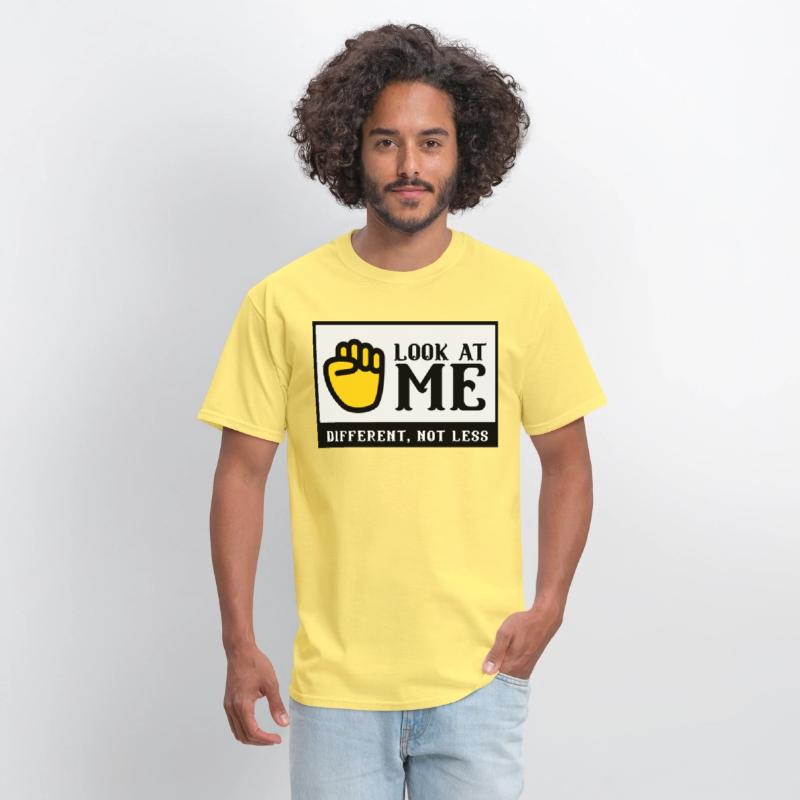 LOOK AT ME, DIFFERENT NOT LESS
