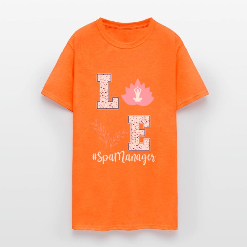 Love Spa Manager Valentine's Day T-Shirt