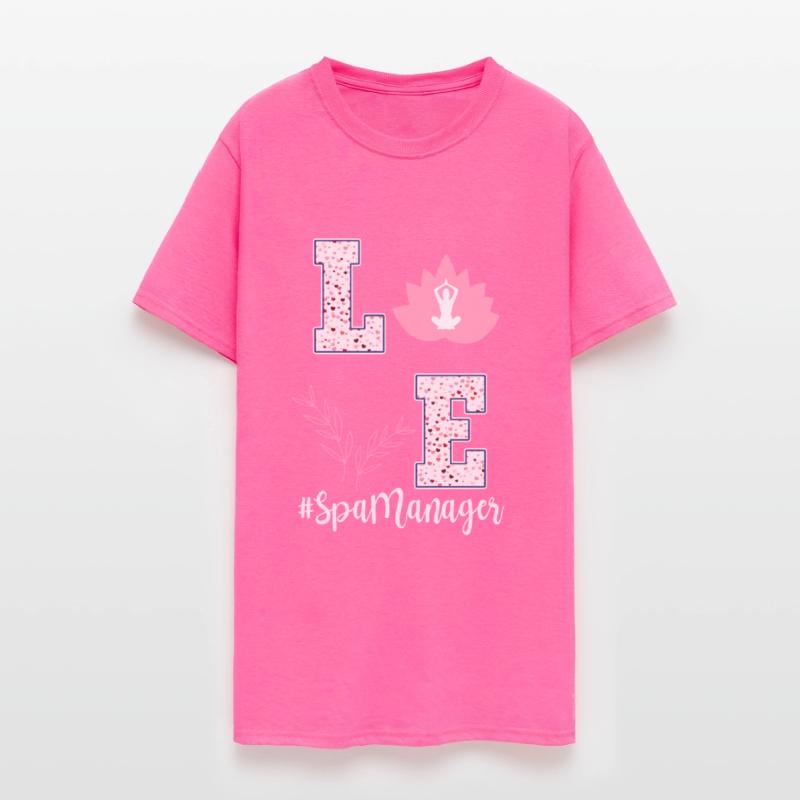 Love Spa Manager Valentine's Day T-Shirt