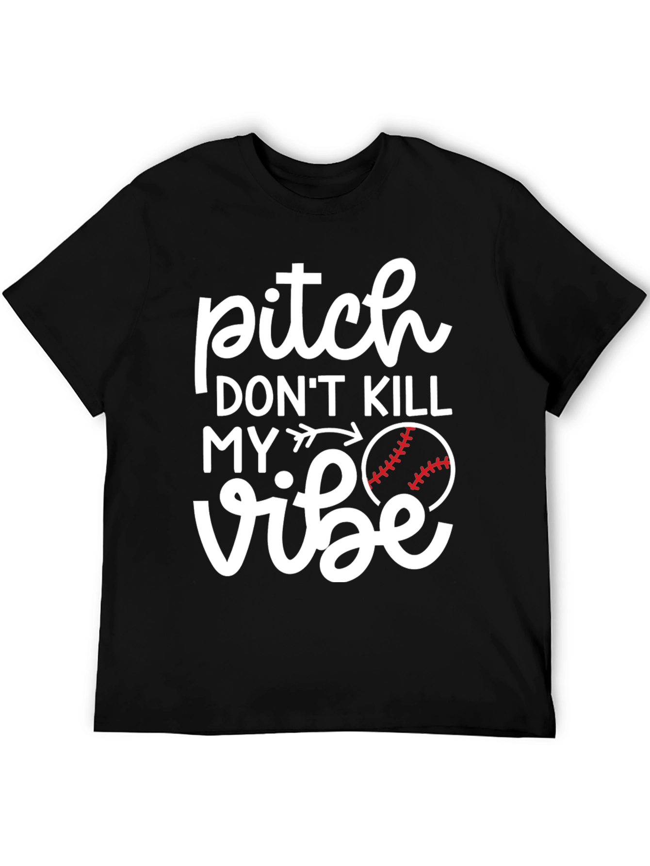 Pitch Dont Kill My Vibe Graphic Tee