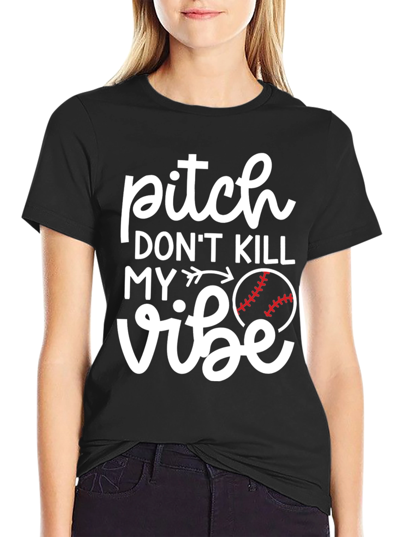 Pitch Dont Kill My Vibe Graphic Tee