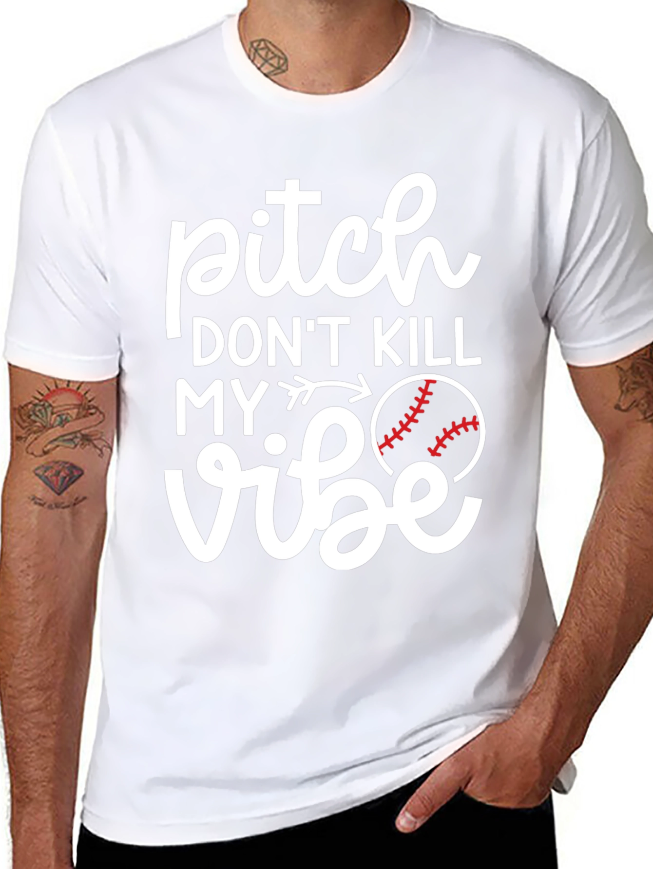 Pitch Dont Kill My Vibe Graphic Tee