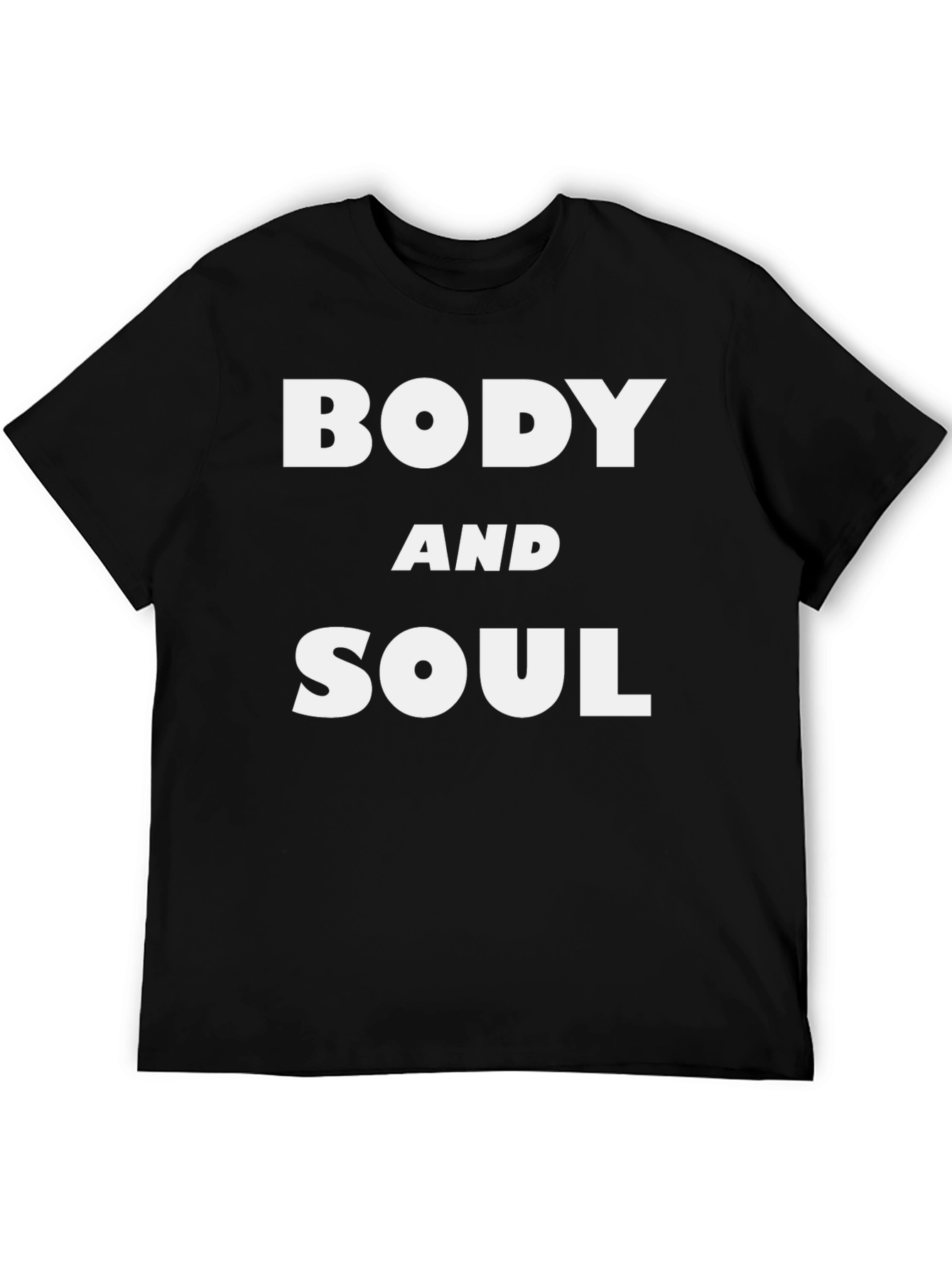 Body and Soul Black T-Shirt
