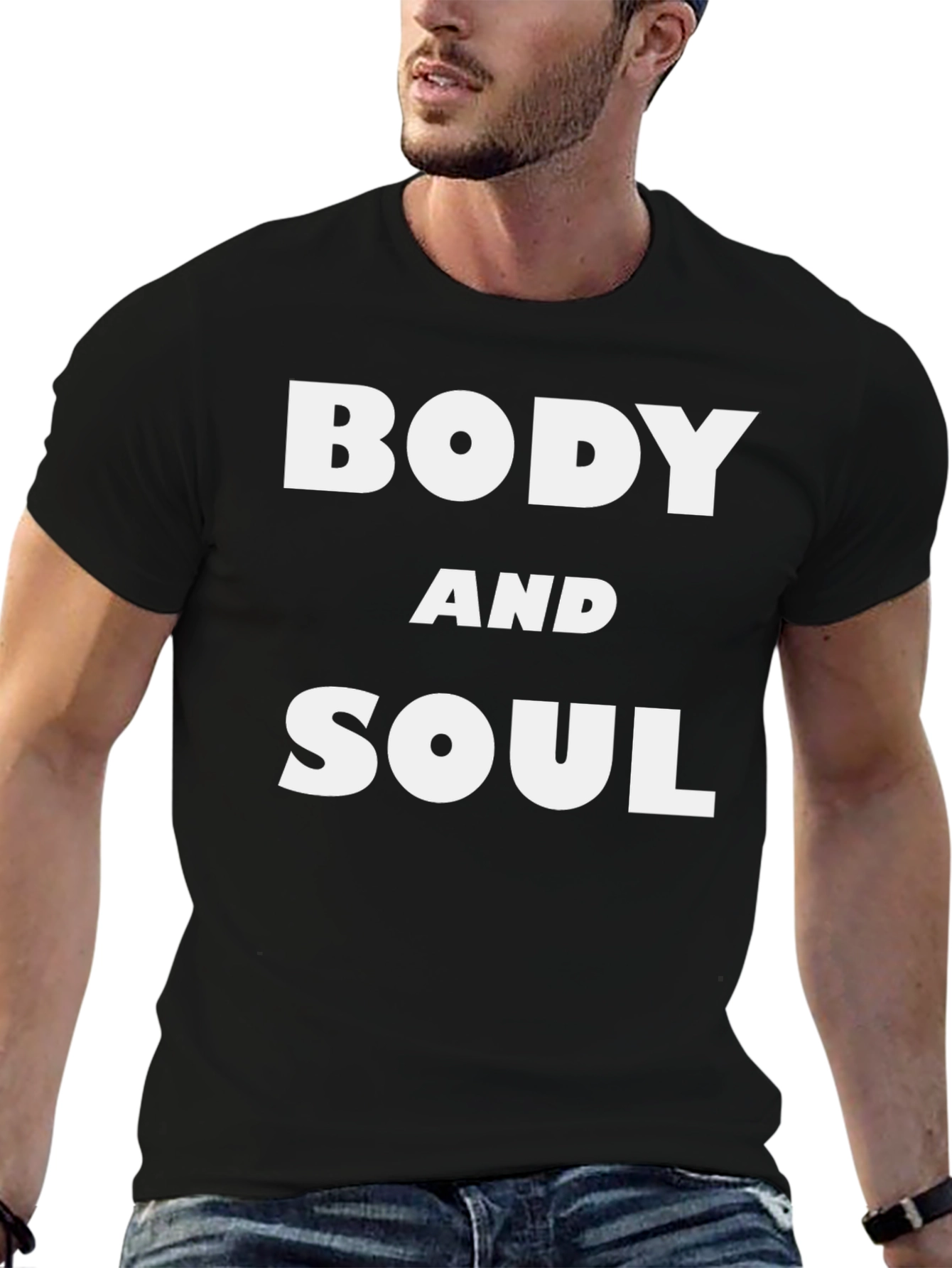 Body and Soul Black T-Shirt
