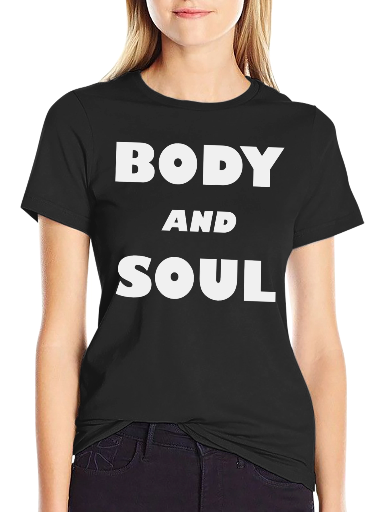 Body and Soul Black T-Shirt
