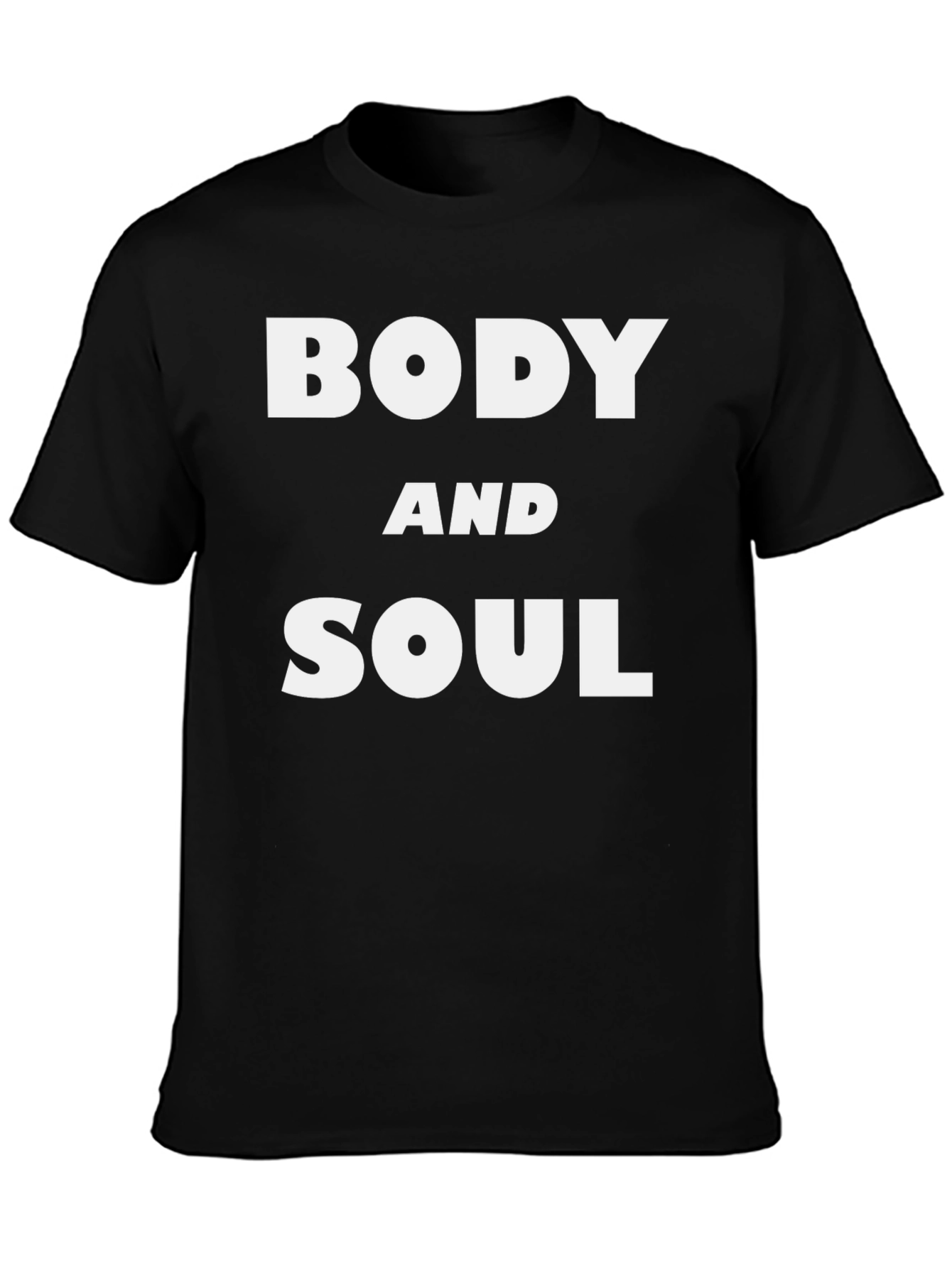 Body and Soul Black T-Shirt