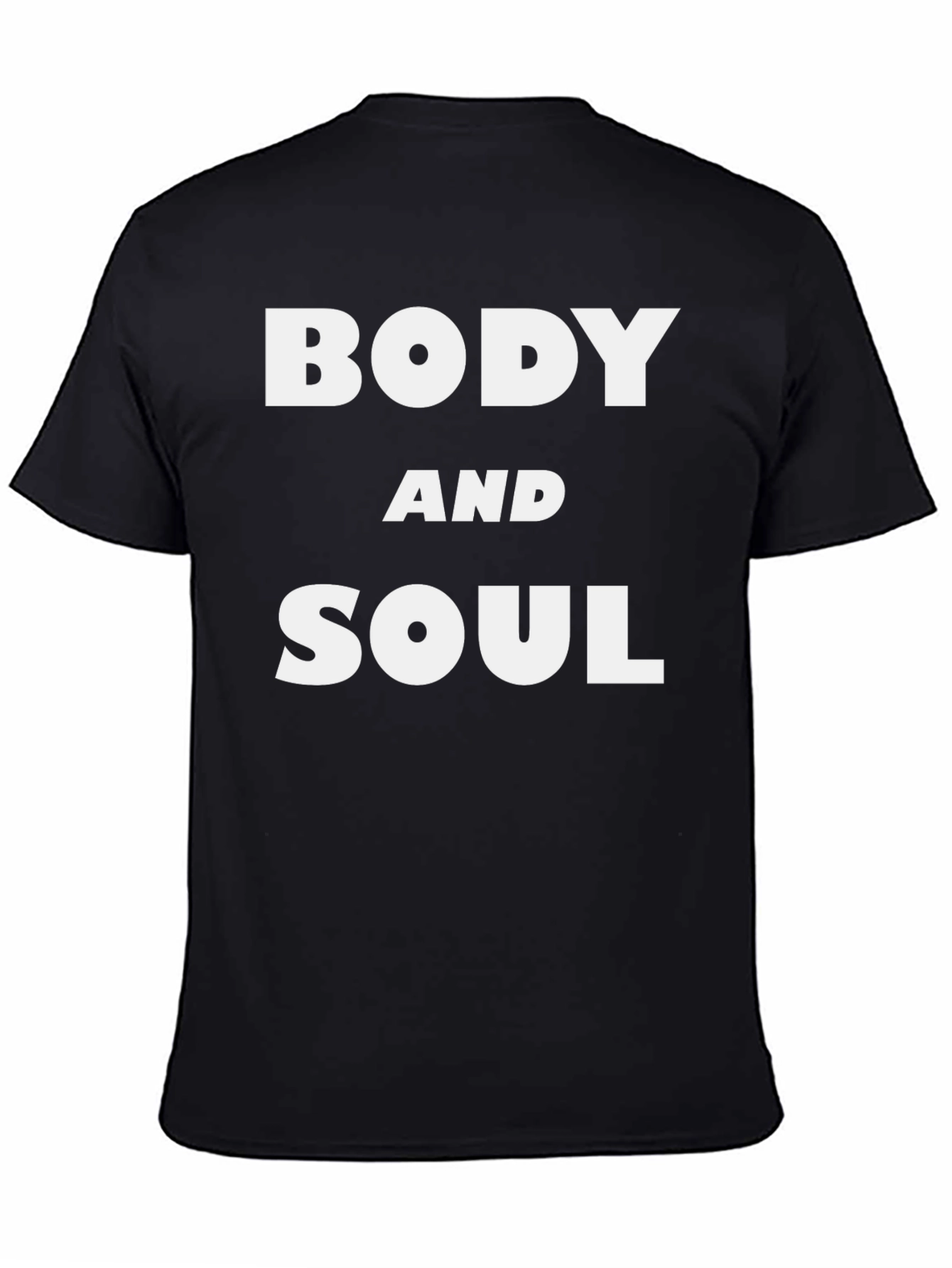 Body and Soul Black T-Shirt