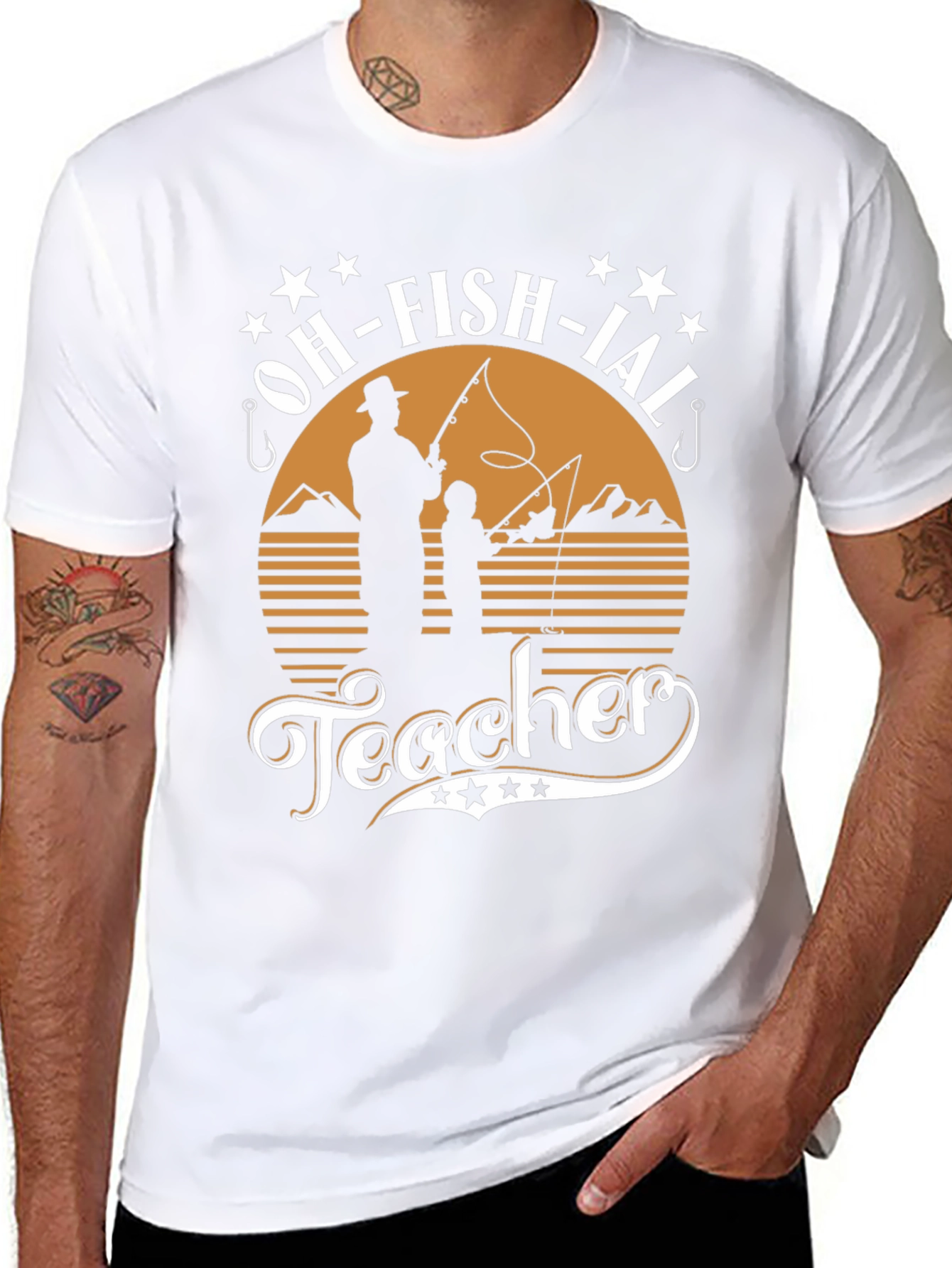 Oh-Fish-Ial Teacher T-Shirt