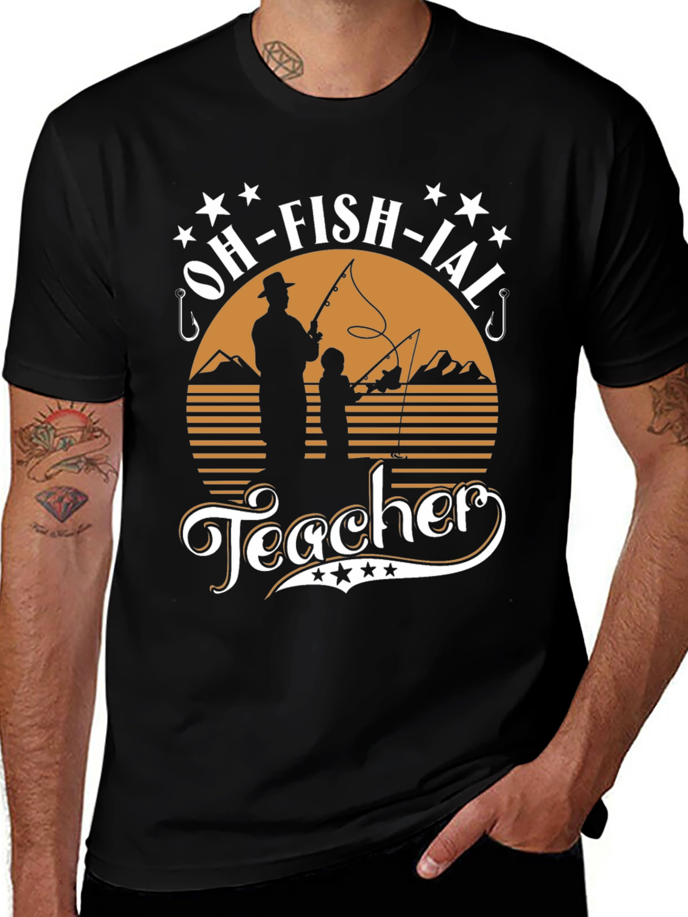Oh-Fish-Ial Teacher T-Shirt