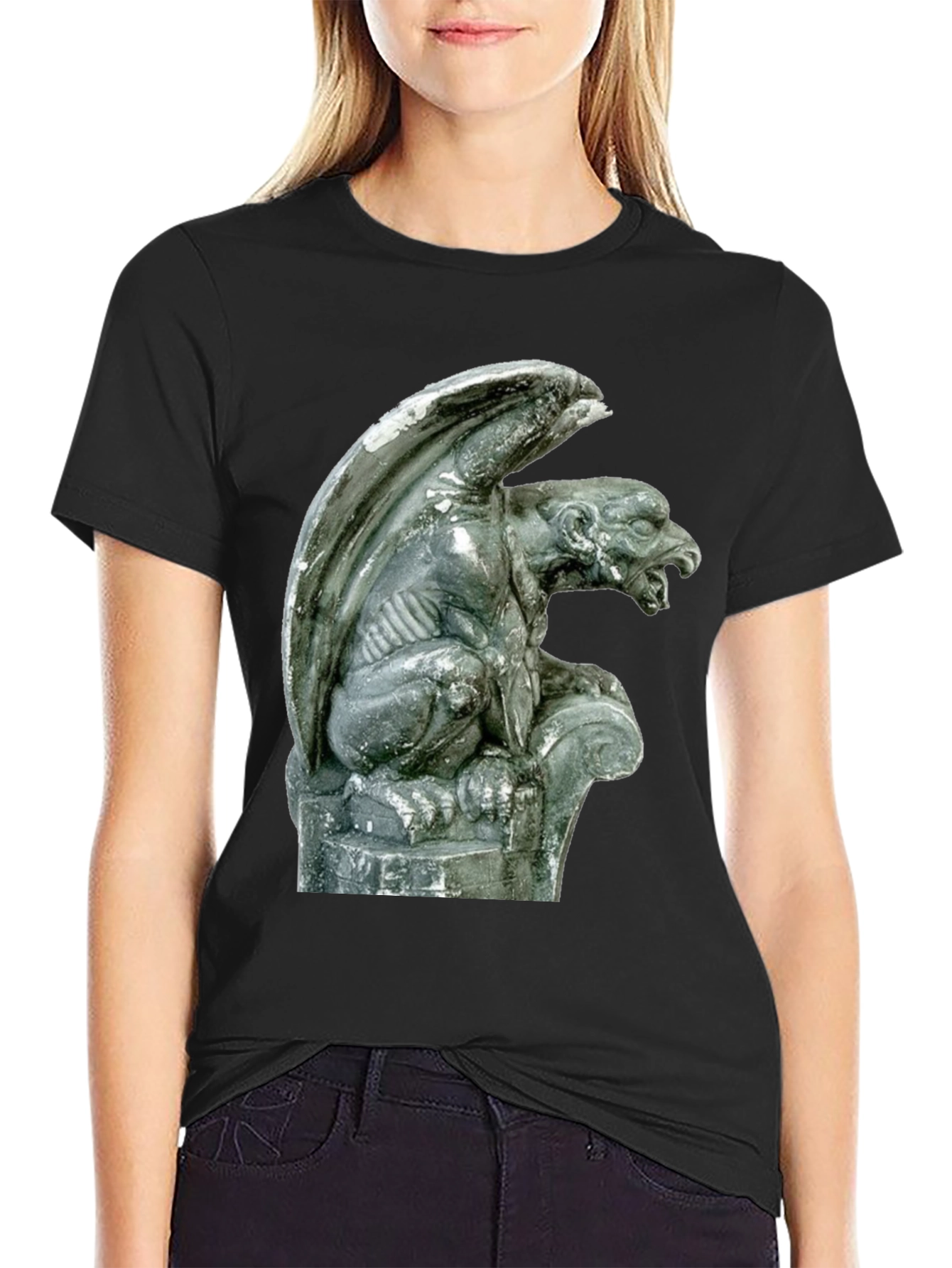 Gargoyle Graphic Black T-Shirt