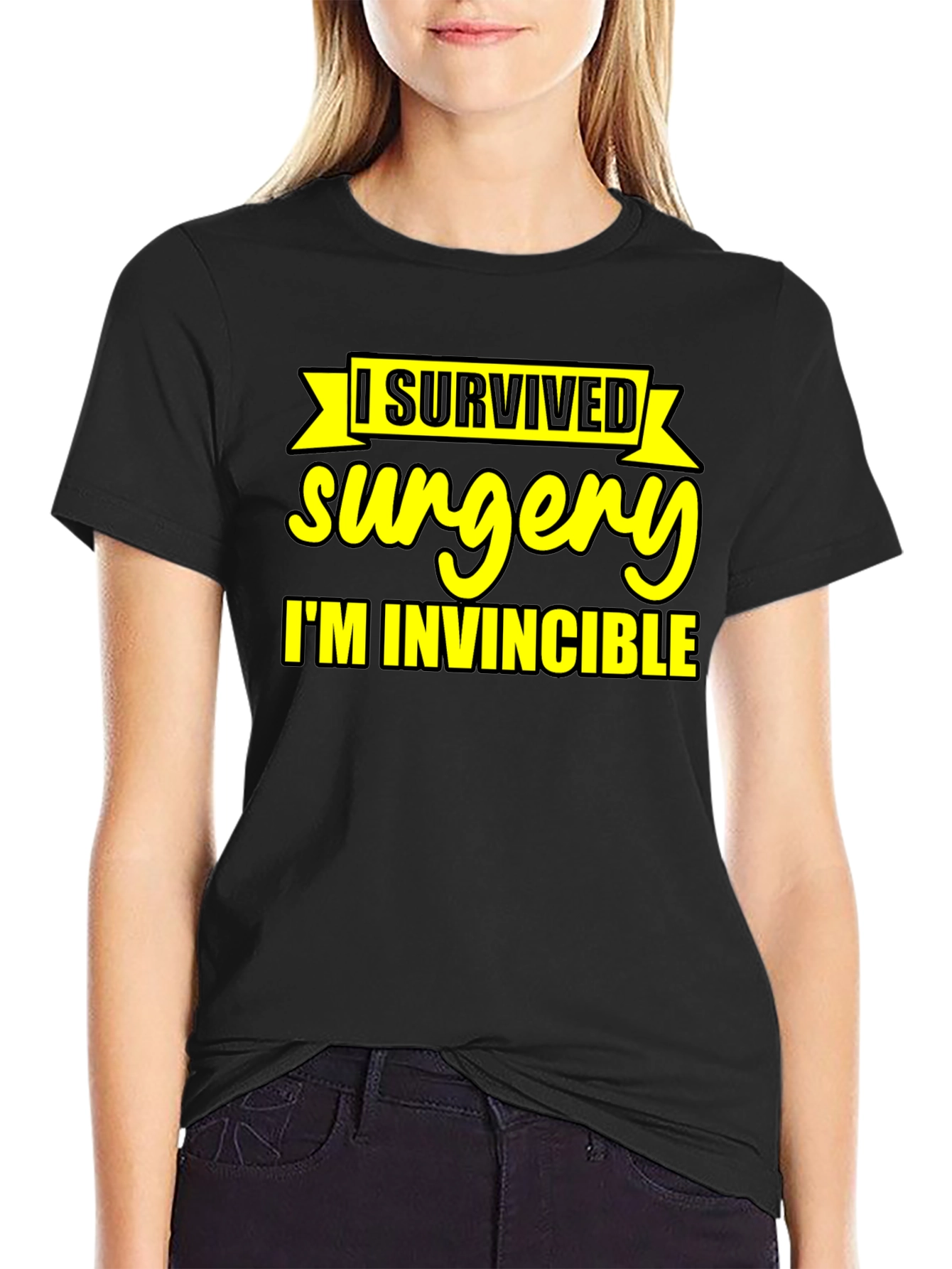 I Survived Surgery T-Shirt - Invincible Comfort Tee