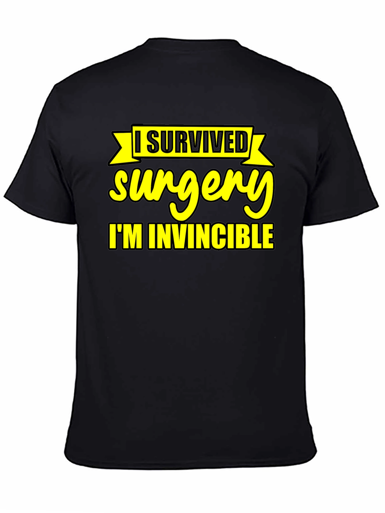 I Survived Surgery T-Shirt - Invincible Comfort Tee