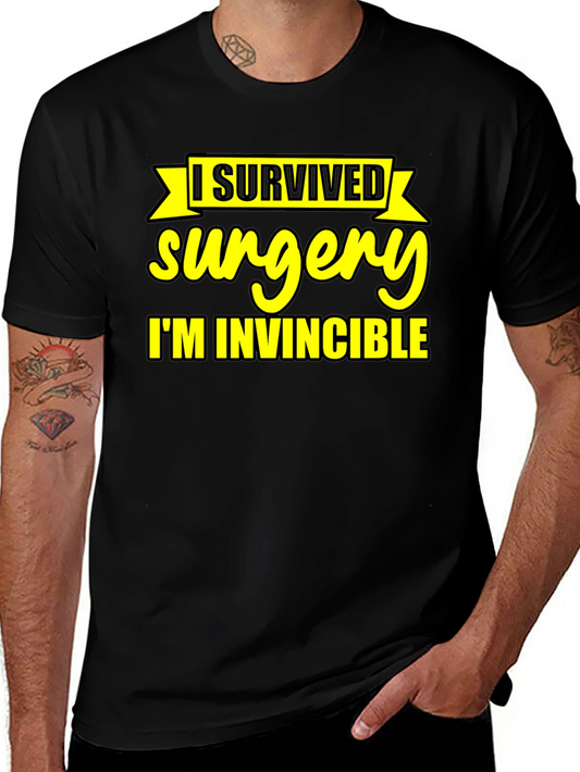 I Survived Surgery T-Shirt - Invincible Comfort Tee