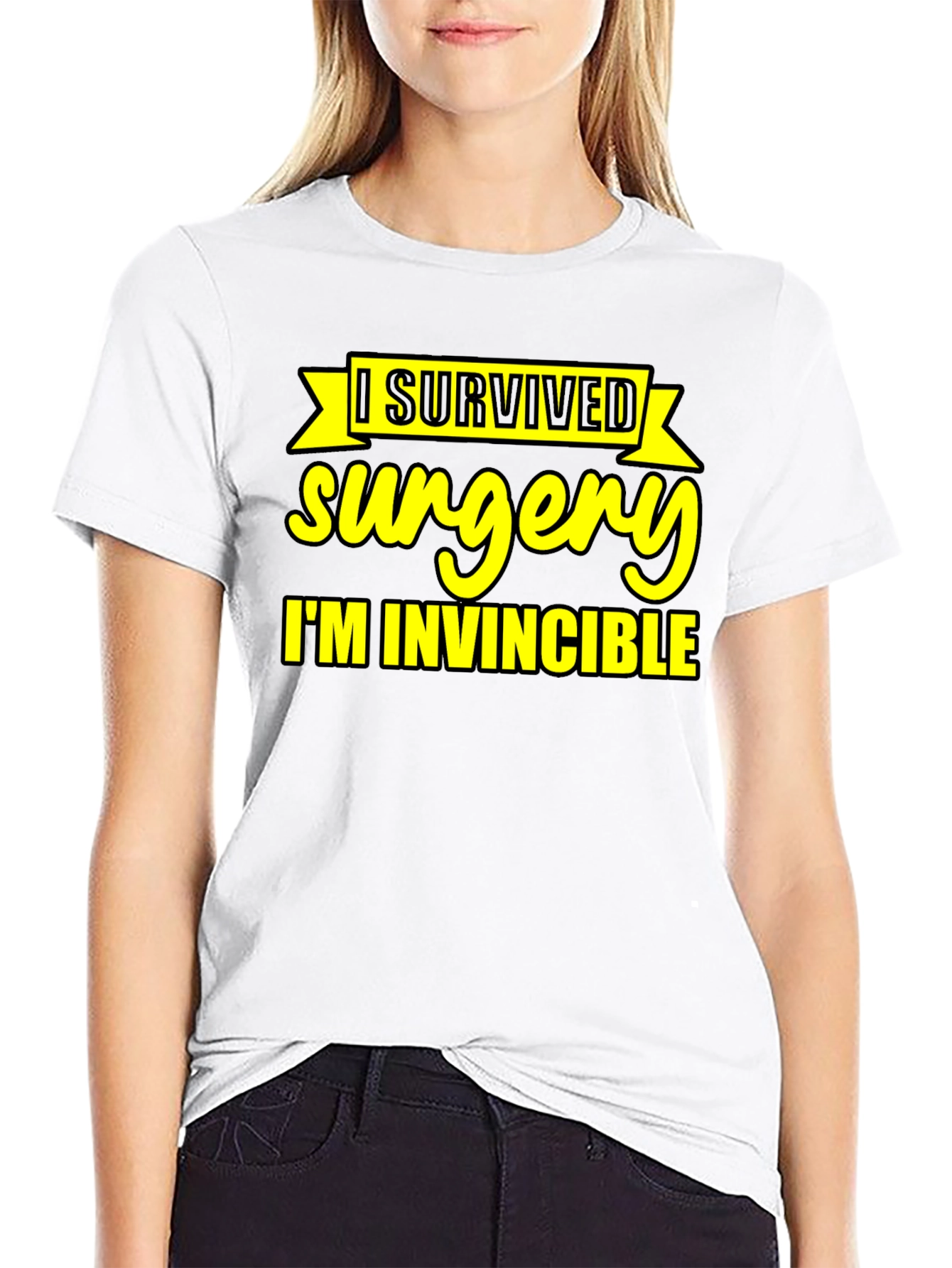 I Survived Surgery T-Shirt - Invincible Comfort Tee