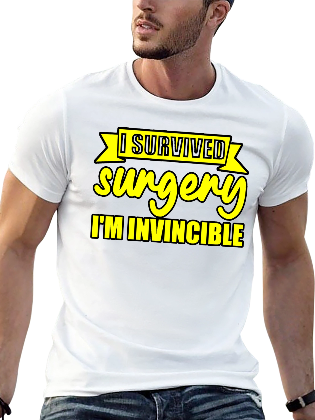 I Survived Surgery T-Shirt - Invincible Comfort Tee