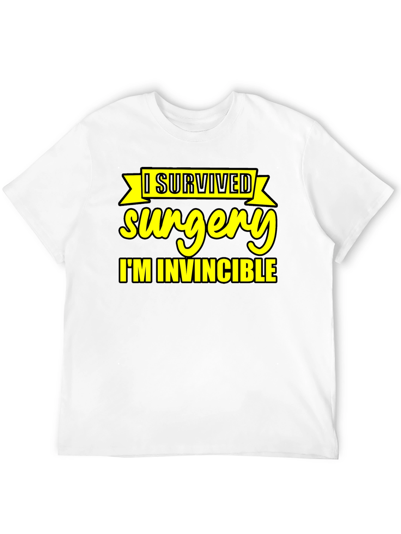 I Survived Surgery T-Shirt - Invincible Comfort Tee