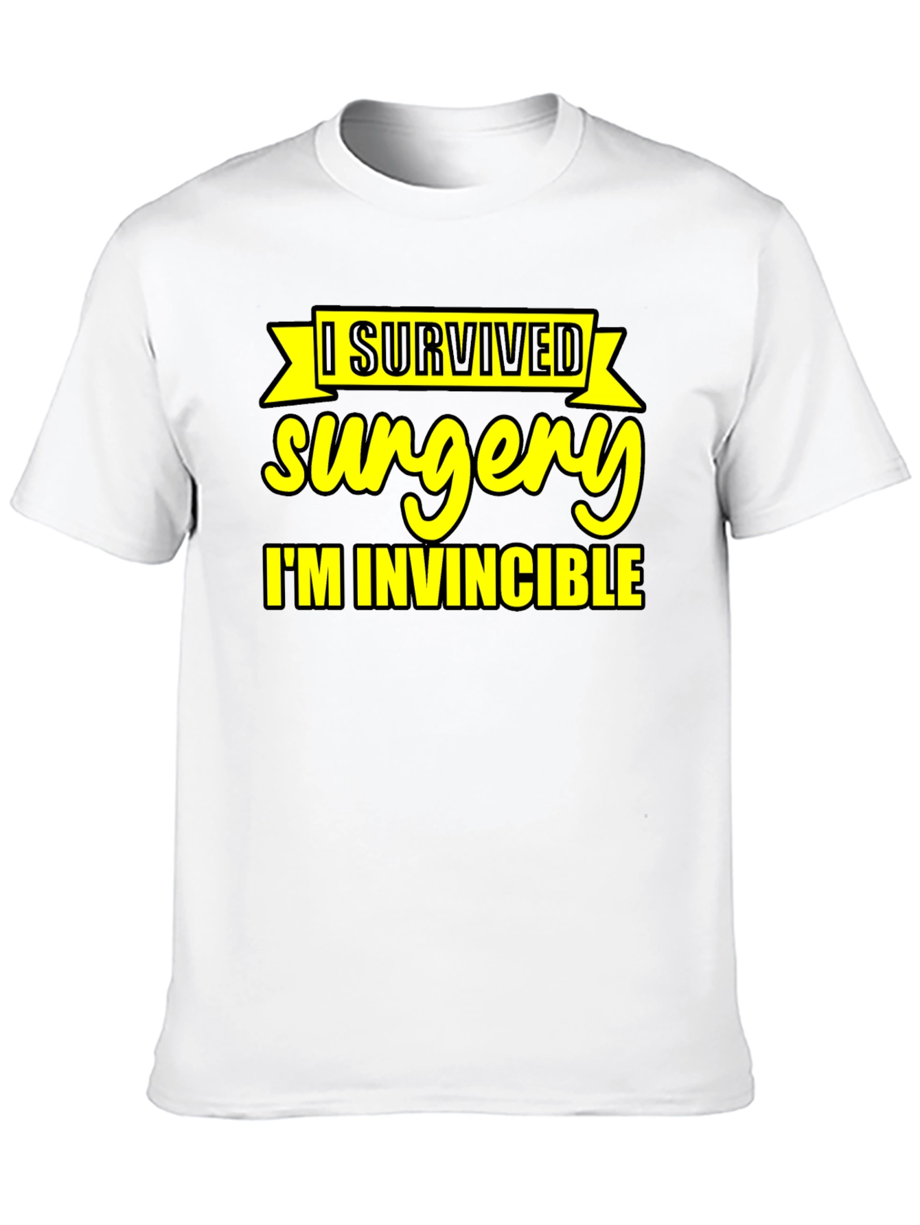 I Survived Surgery T-Shirt - Invincible Comfort Tee
