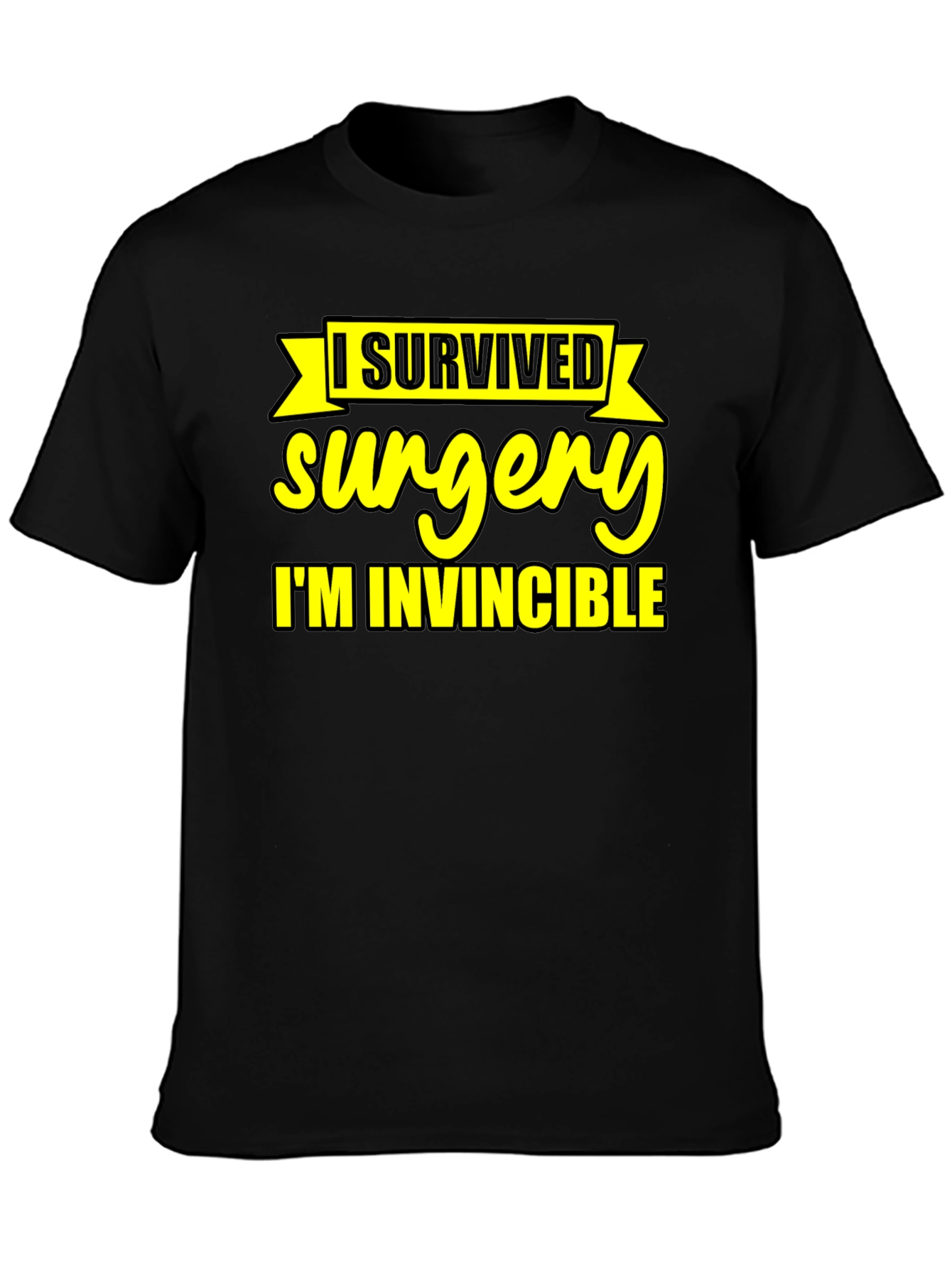 I Survived Surgery T-Shirt - Invincible Comfort Tee
