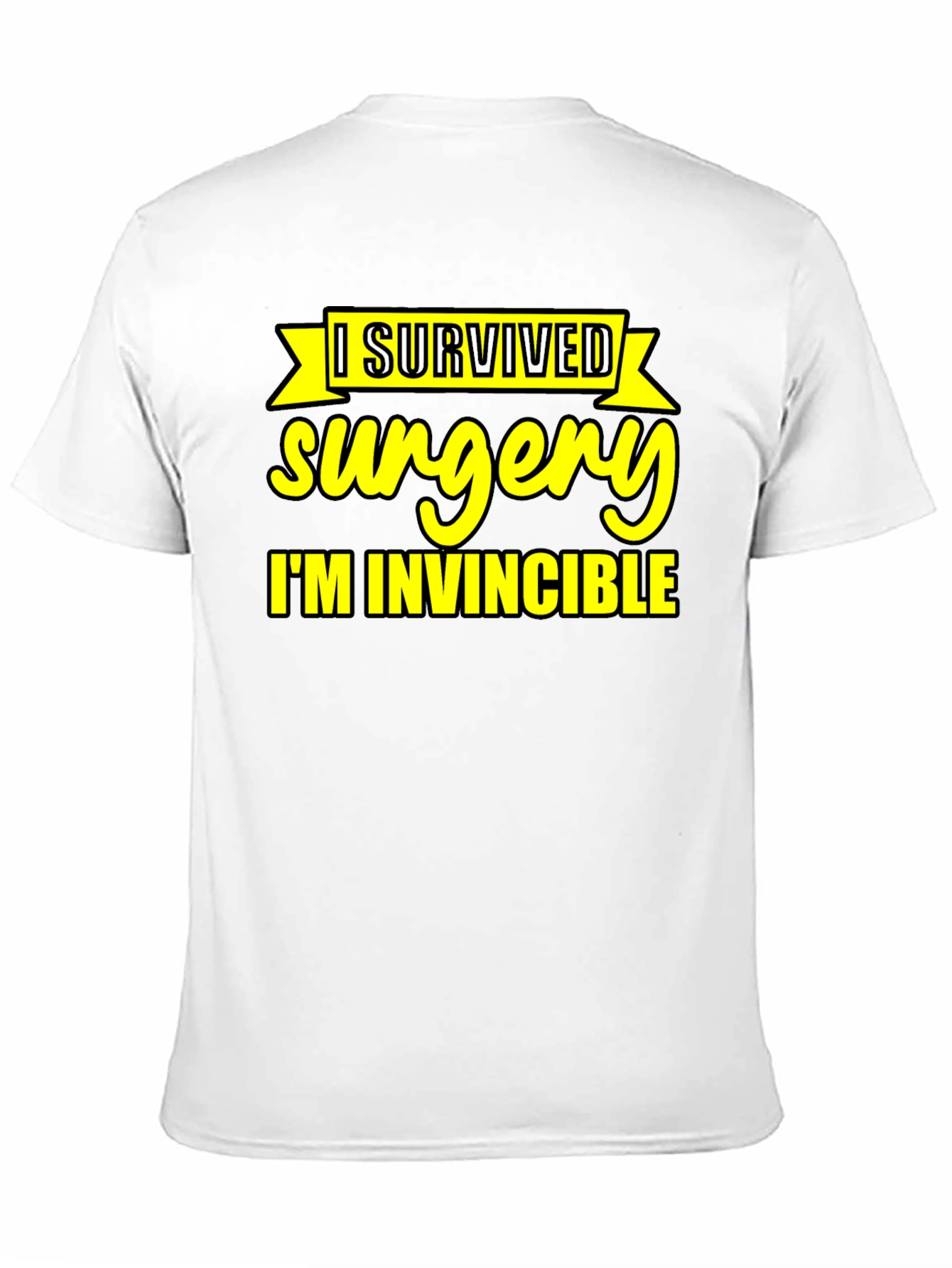 I Survived Surgery T-Shirt - Invincible Comfort Tee