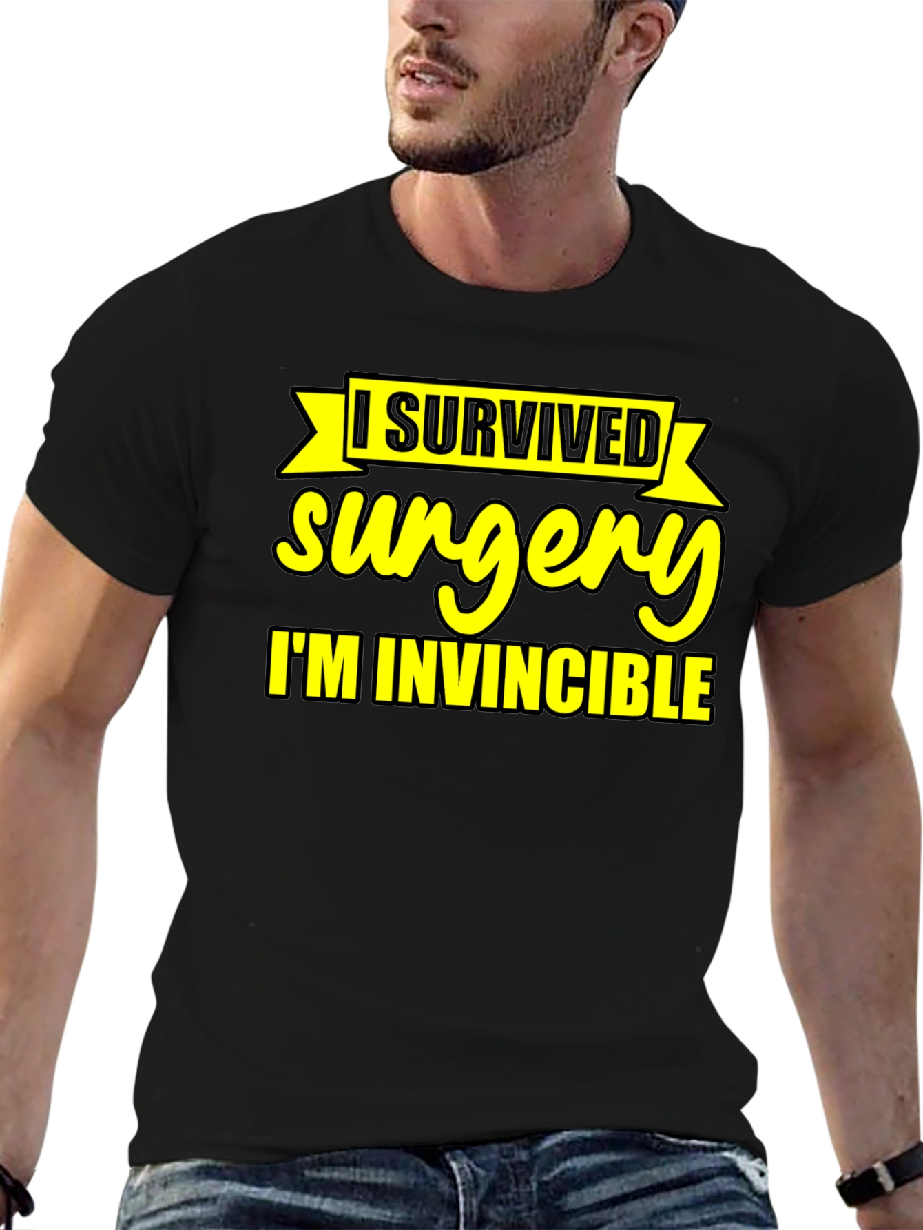 I Survived Surgery T-Shirt - Invincible Comfort Tee