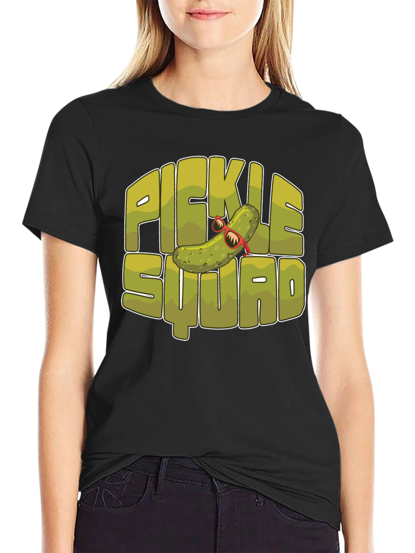 Pickle Squad Graphic T-Shirt - Novelty Tee