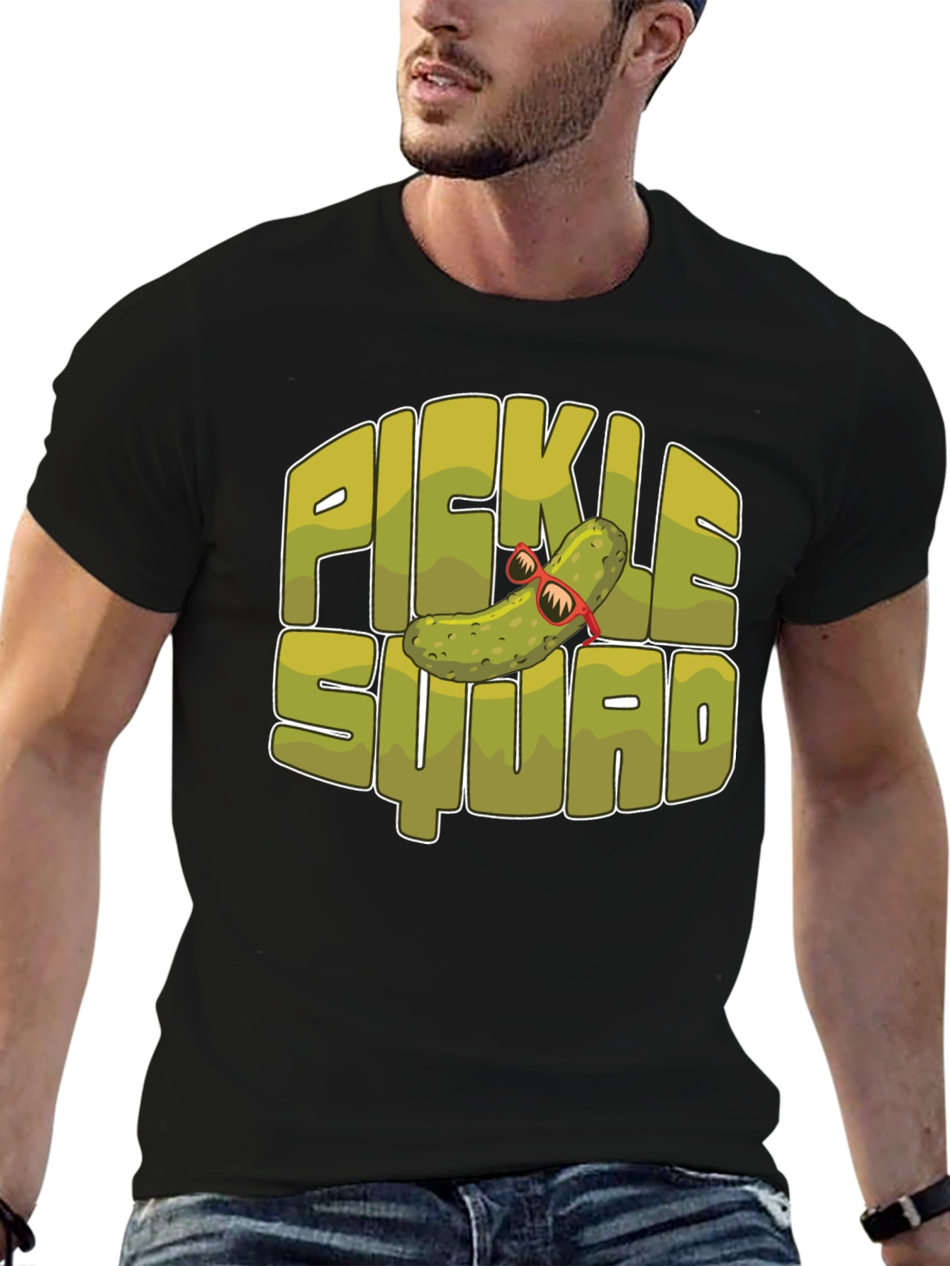 Pickle Squad Graphic T-Shirt - Novelty Tee