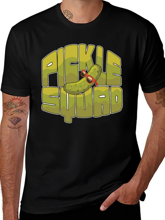Pickle Squad Graphic T-Shirt - Novelty Tee