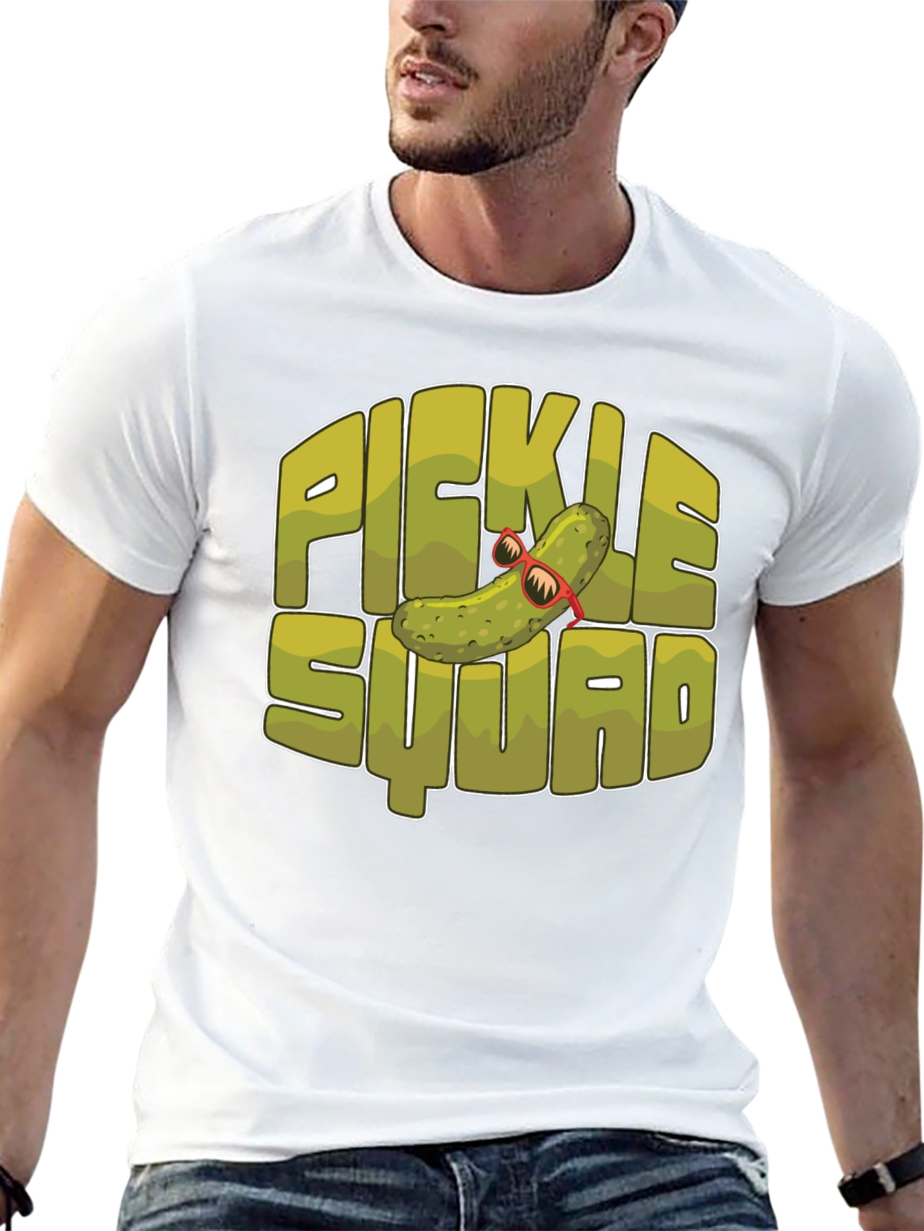 Pickle Squad Graphic T-Shirt - Novelty Tee
