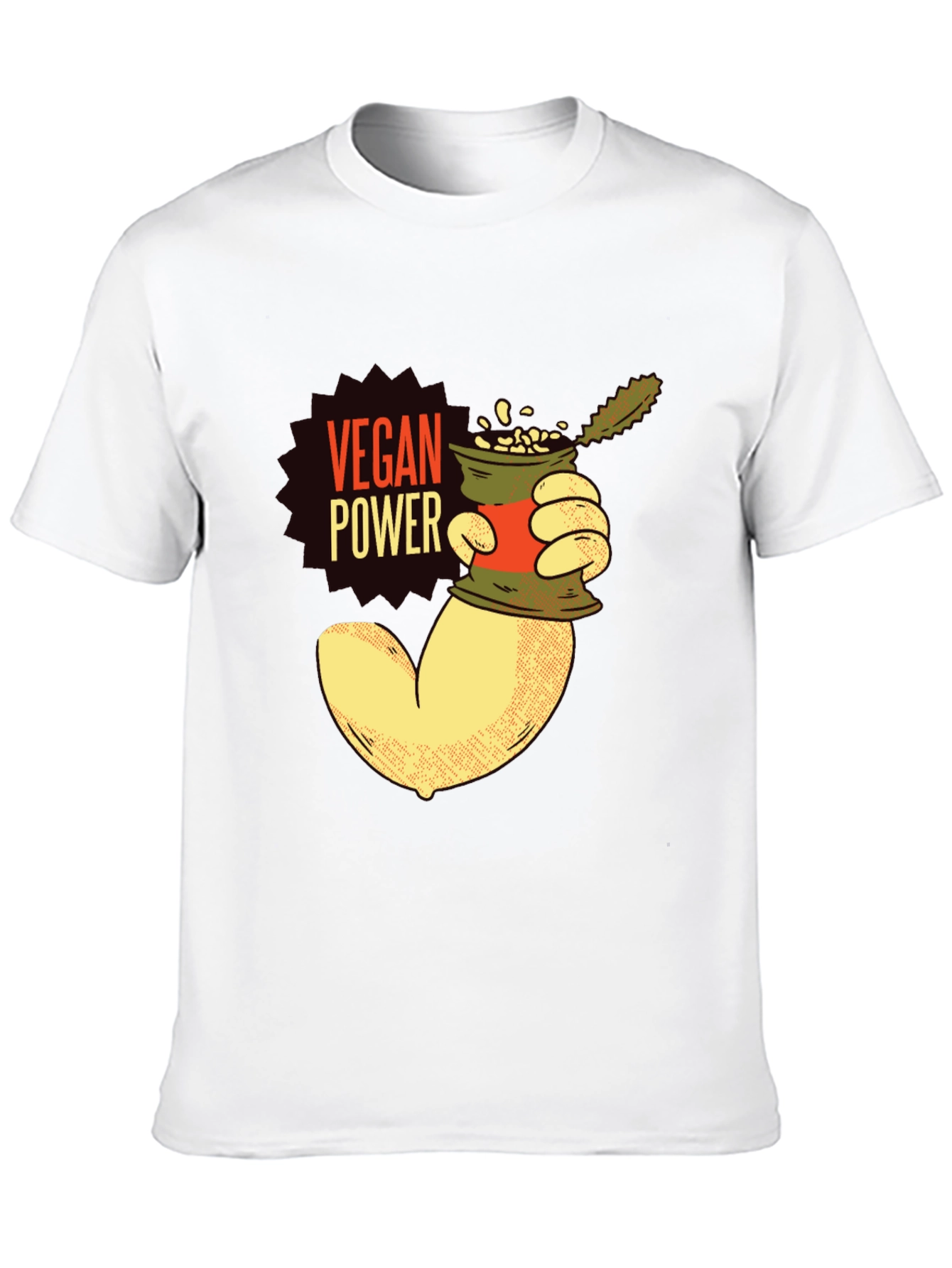 Vegan Power T-Shirt - Plant-Based Muscle Tee