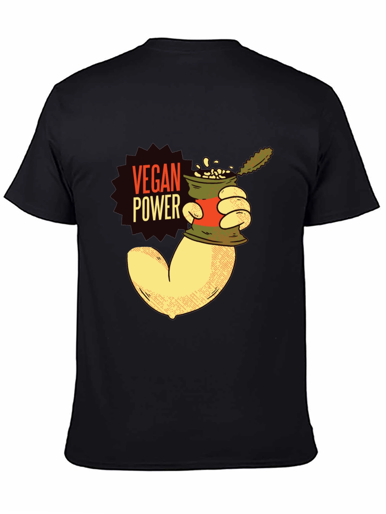 Vegan Power T-Shirt - Plant-Based Muscle Tee