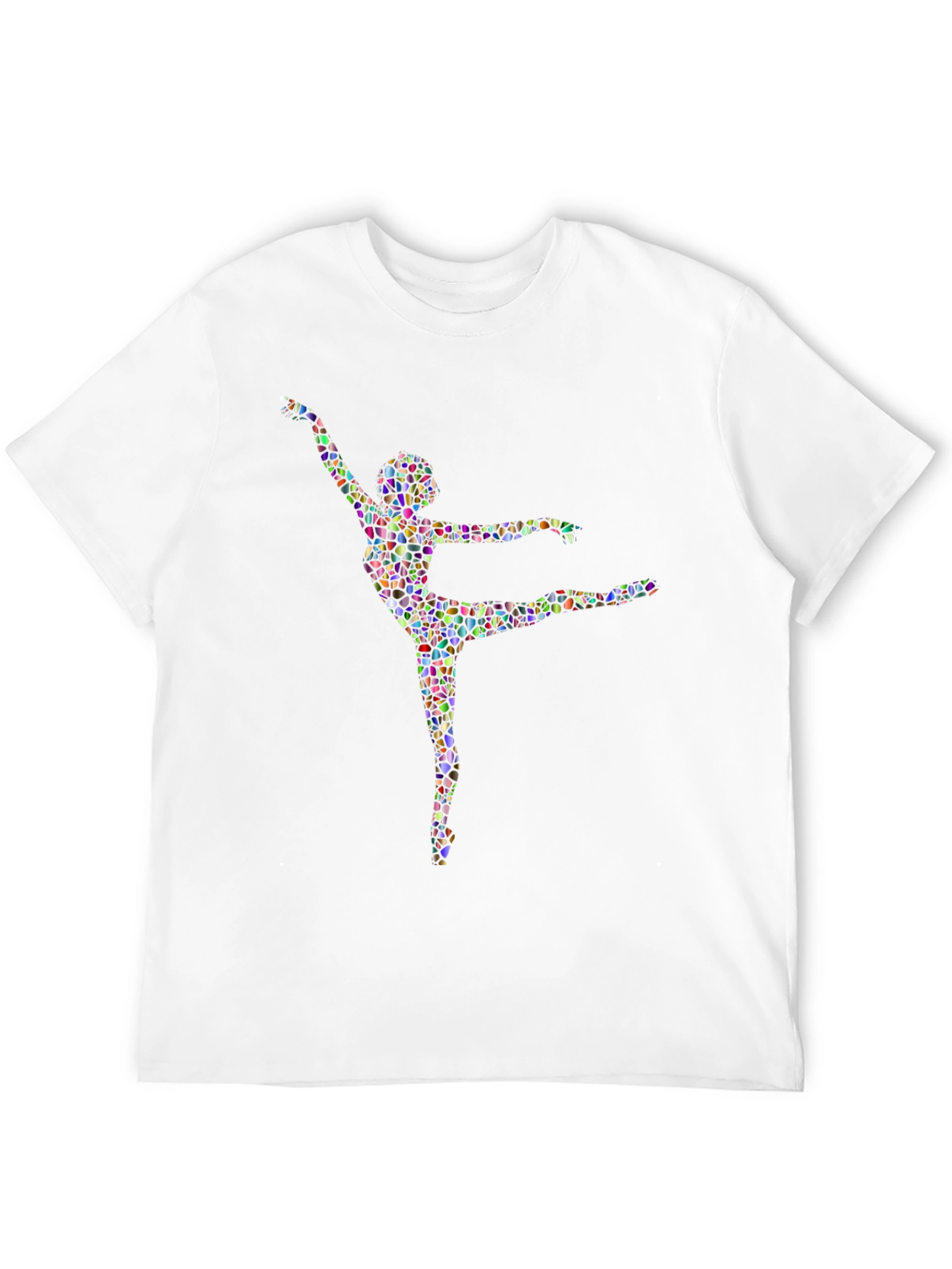Mosaic Ballerina Black T-Shirt