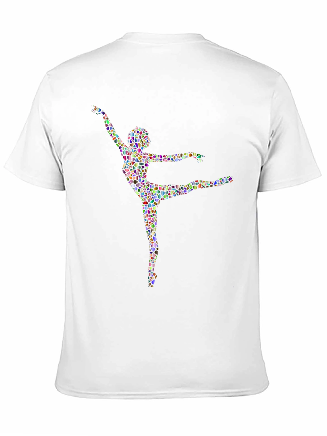 Mosaic Ballerina Black T-Shirt