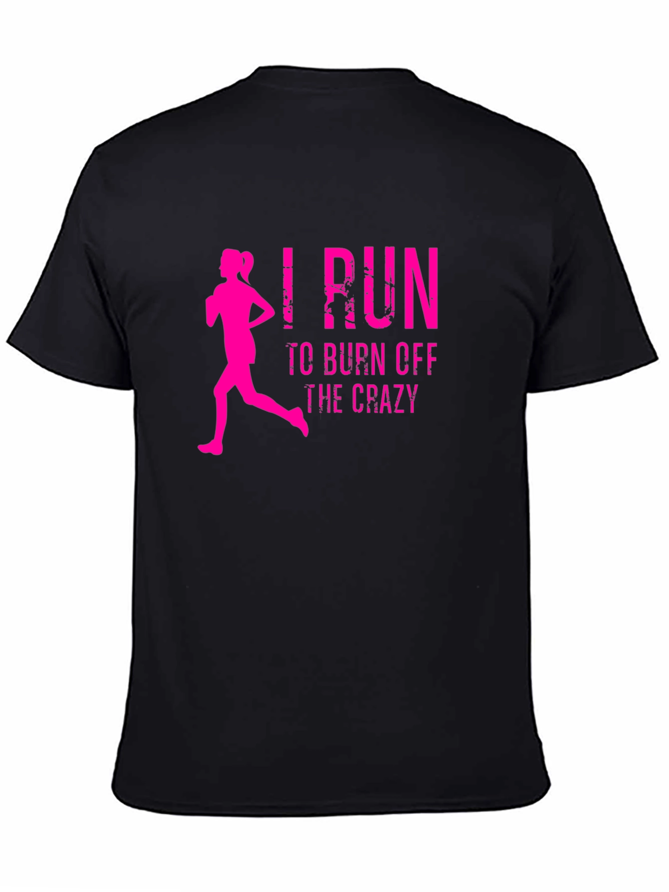 I Run To Burn Off The Crazy Graphic Tee