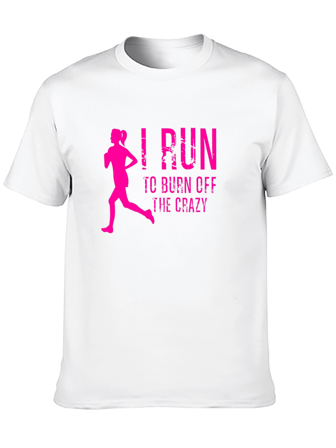 I Run To Burn Off The Crazy Graphic Tee