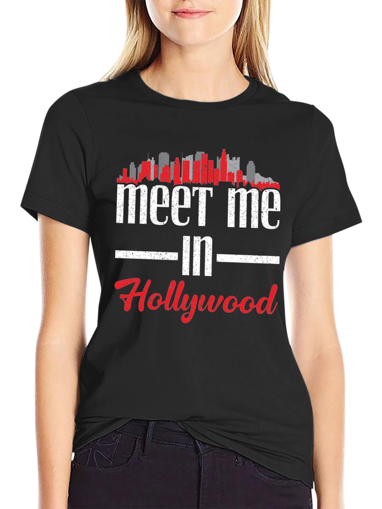 Meet Me in Hollywood Graphic T-Shirt