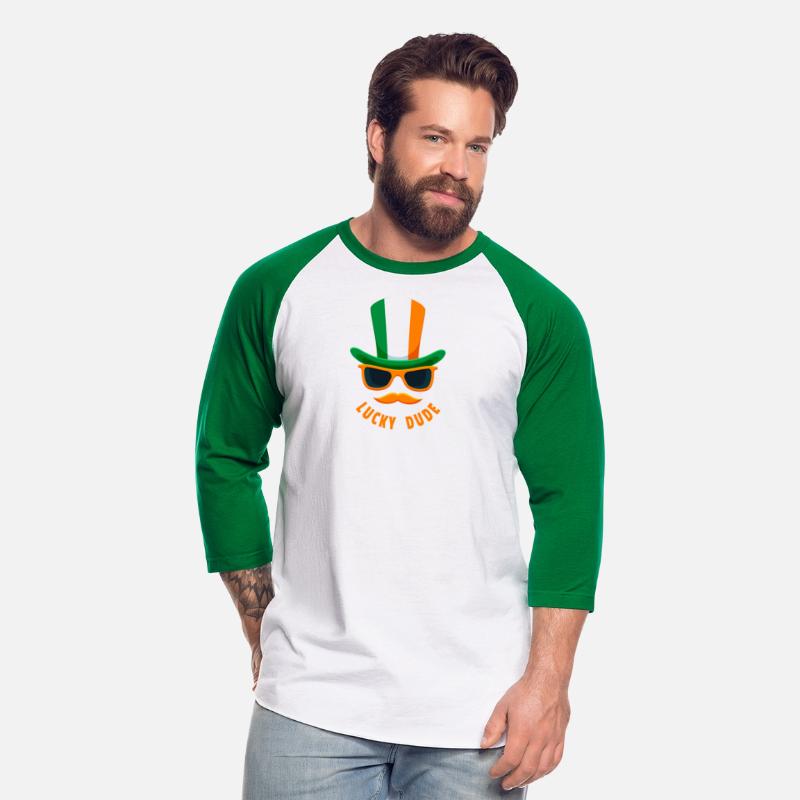 Lucky Dude, St Patricks Day, Irish, Boys T, mousta