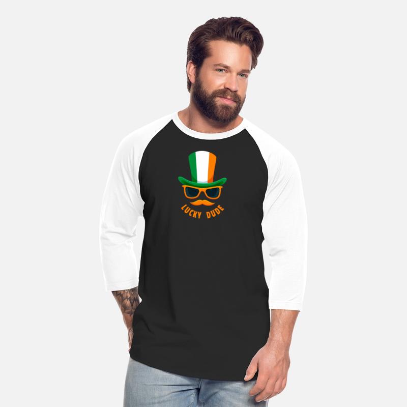 Lucky Dude, St Patricks Day, Irish, Boys T, mousta