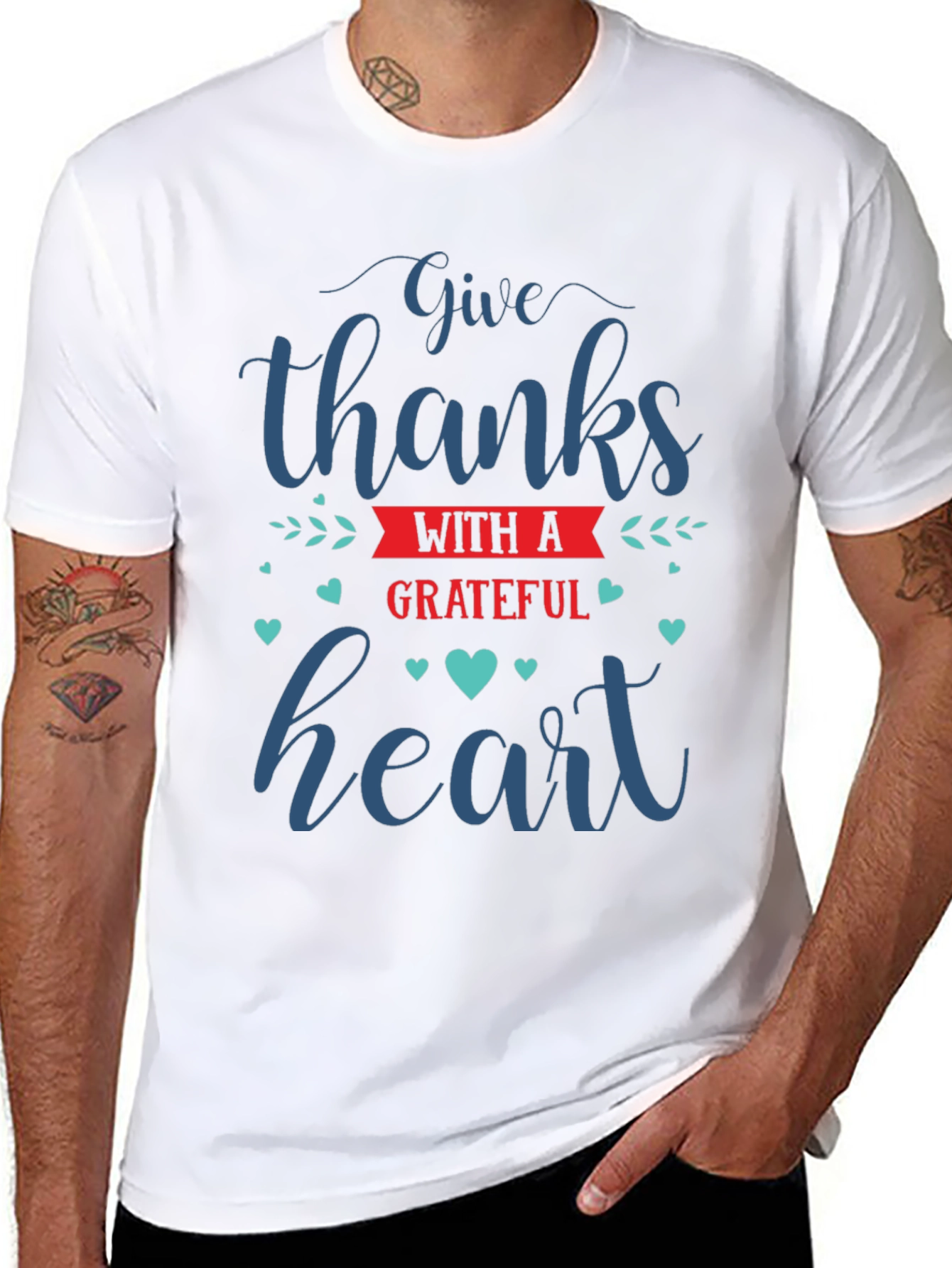 Grateful Heart Graphic Tee