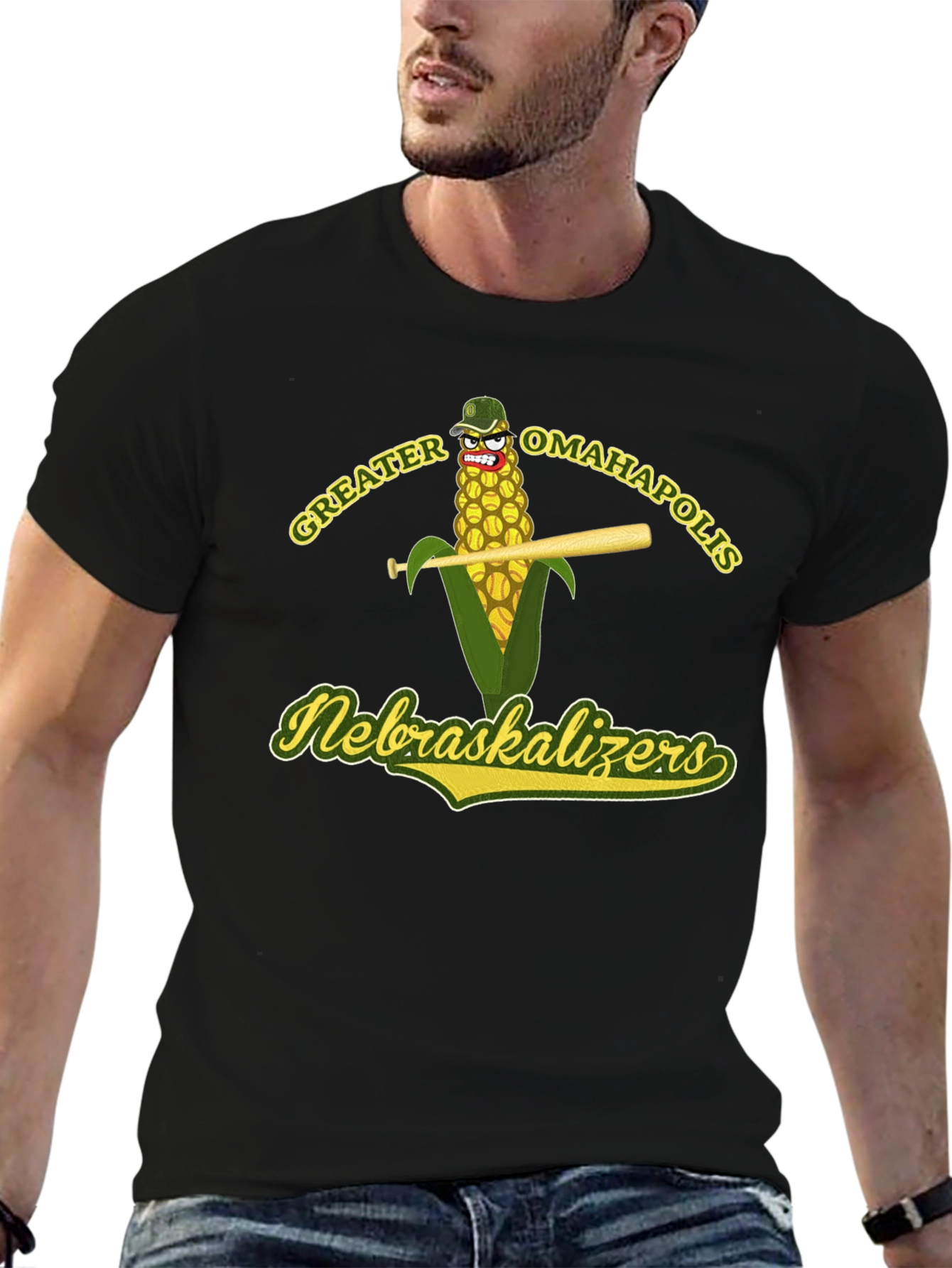 Greater Omahapolis Baseball T-Shirt