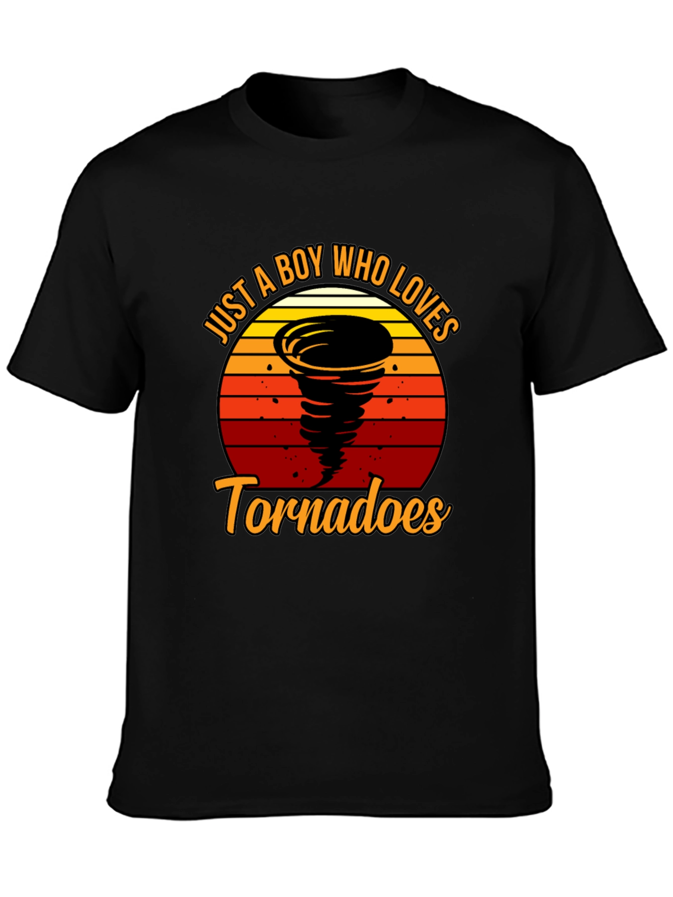 Just A Boy Who Loves Tornadoes T-Shirt