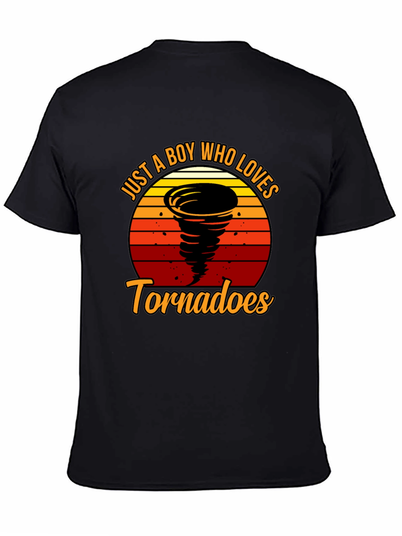 Just A Boy Who Loves Tornadoes T-Shirt