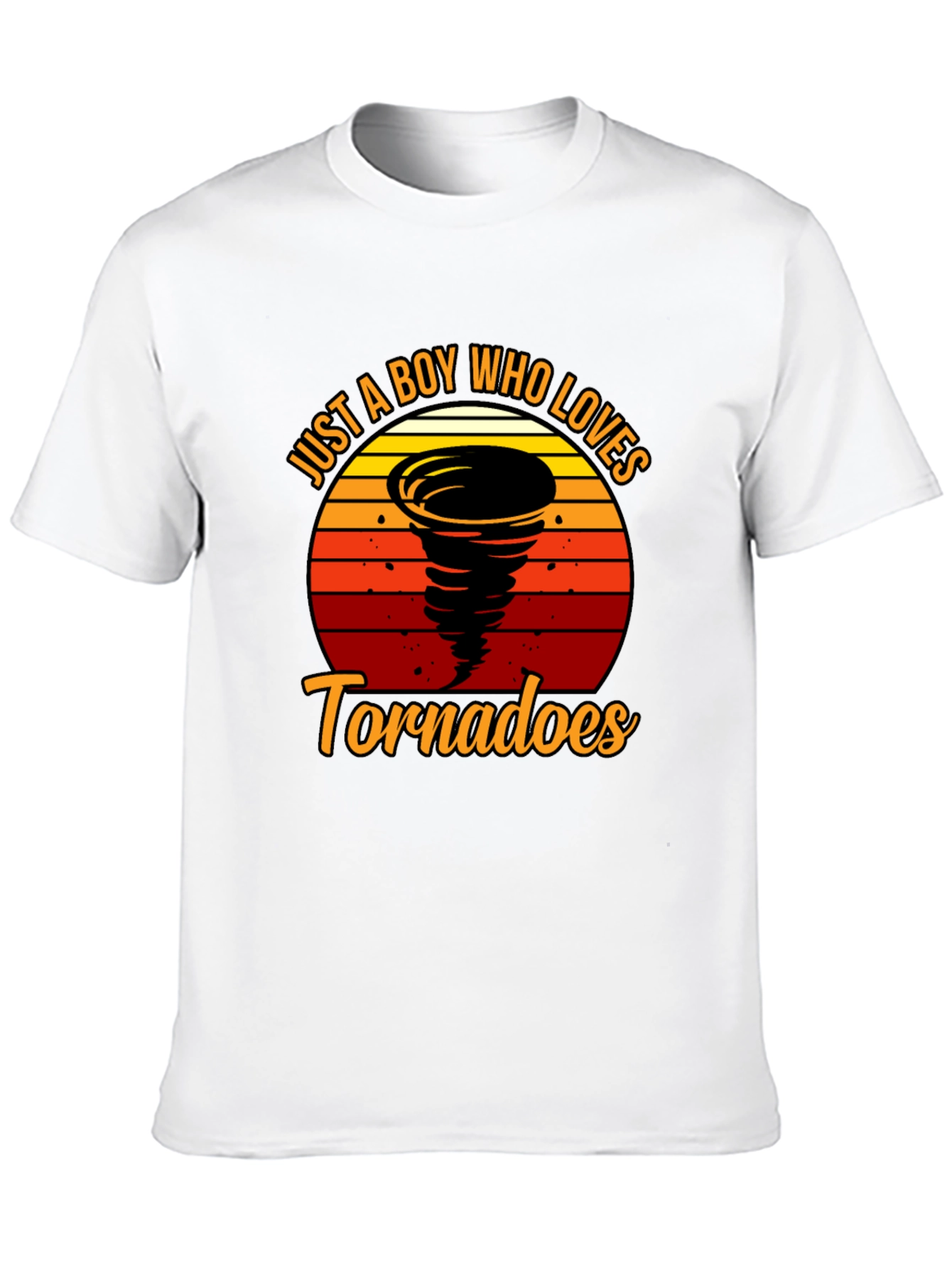 Just A Boy Who Loves Tornadoes T-Shirt