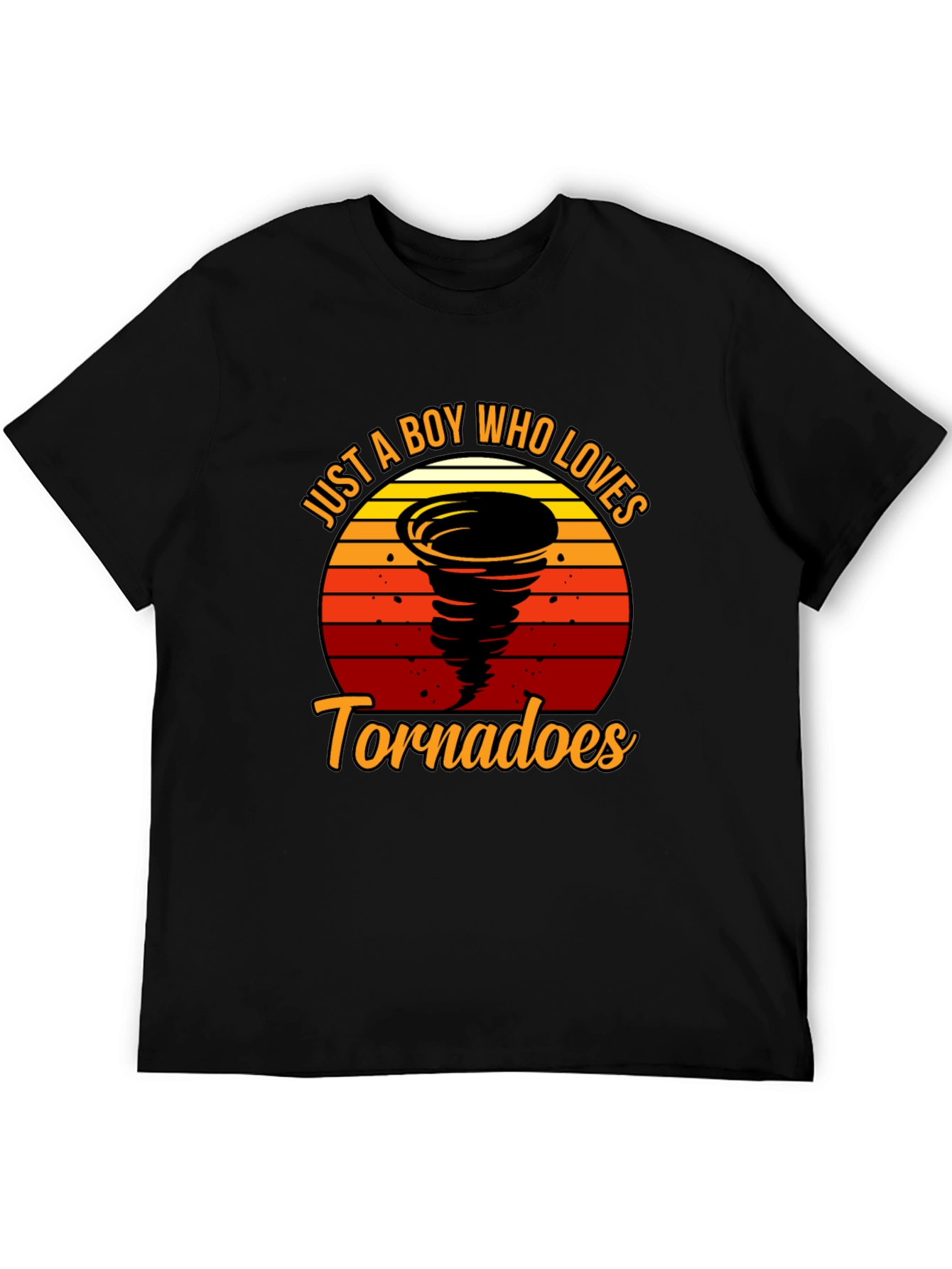 Just A Boy Who Loves Tornadoes T-Shirt